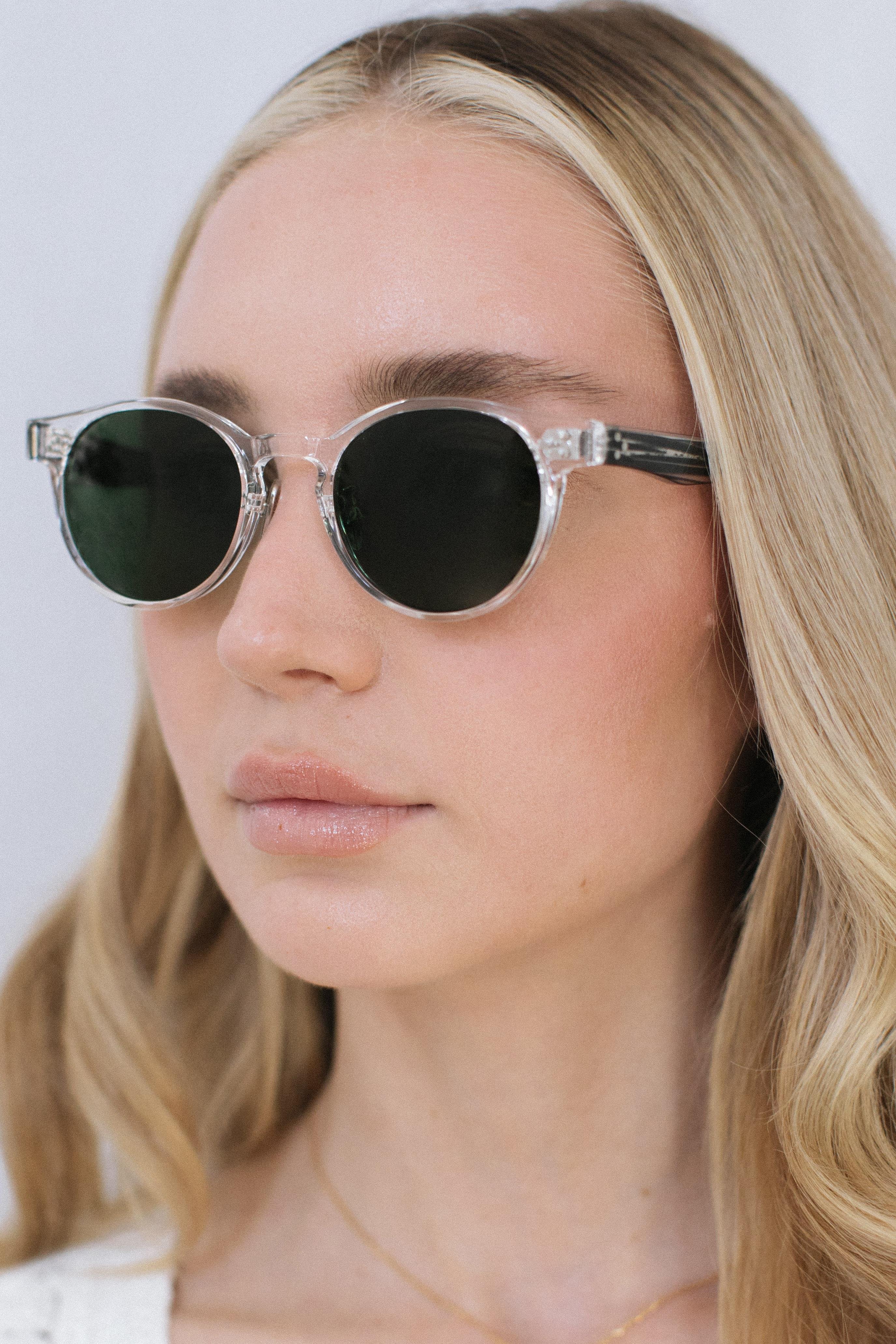 Lucio Clear Green Güneş Gözlüğü