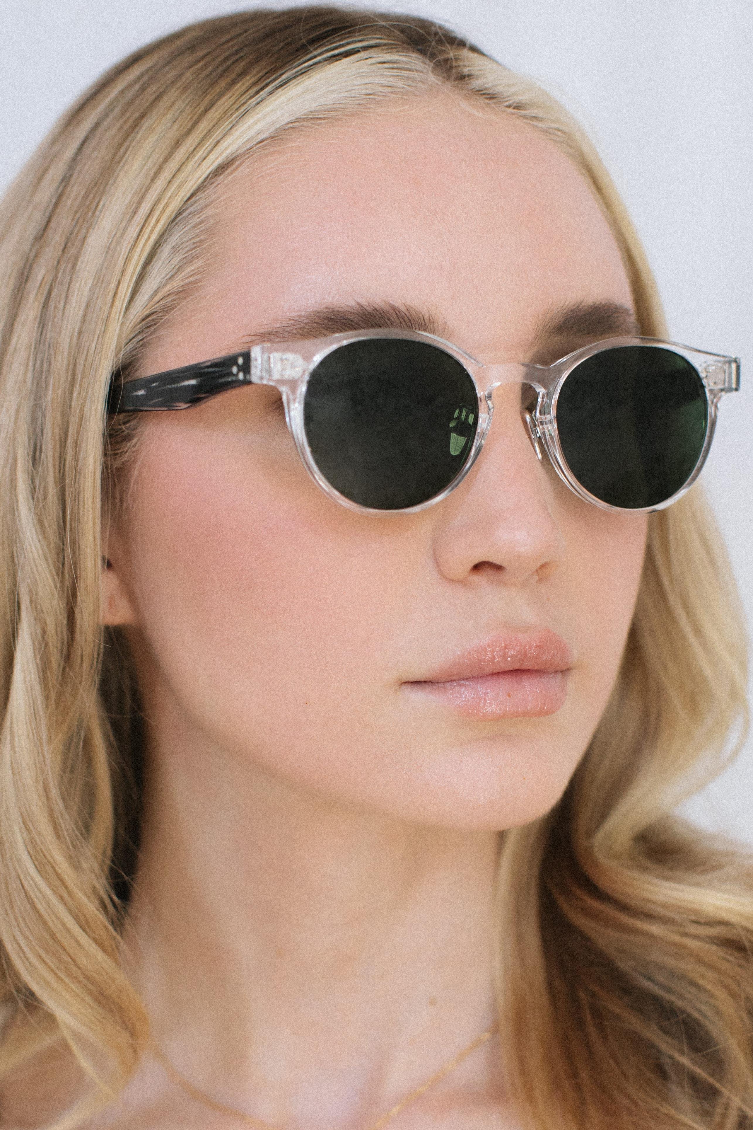 Lucio Clear Green Güneş Gözlüğü