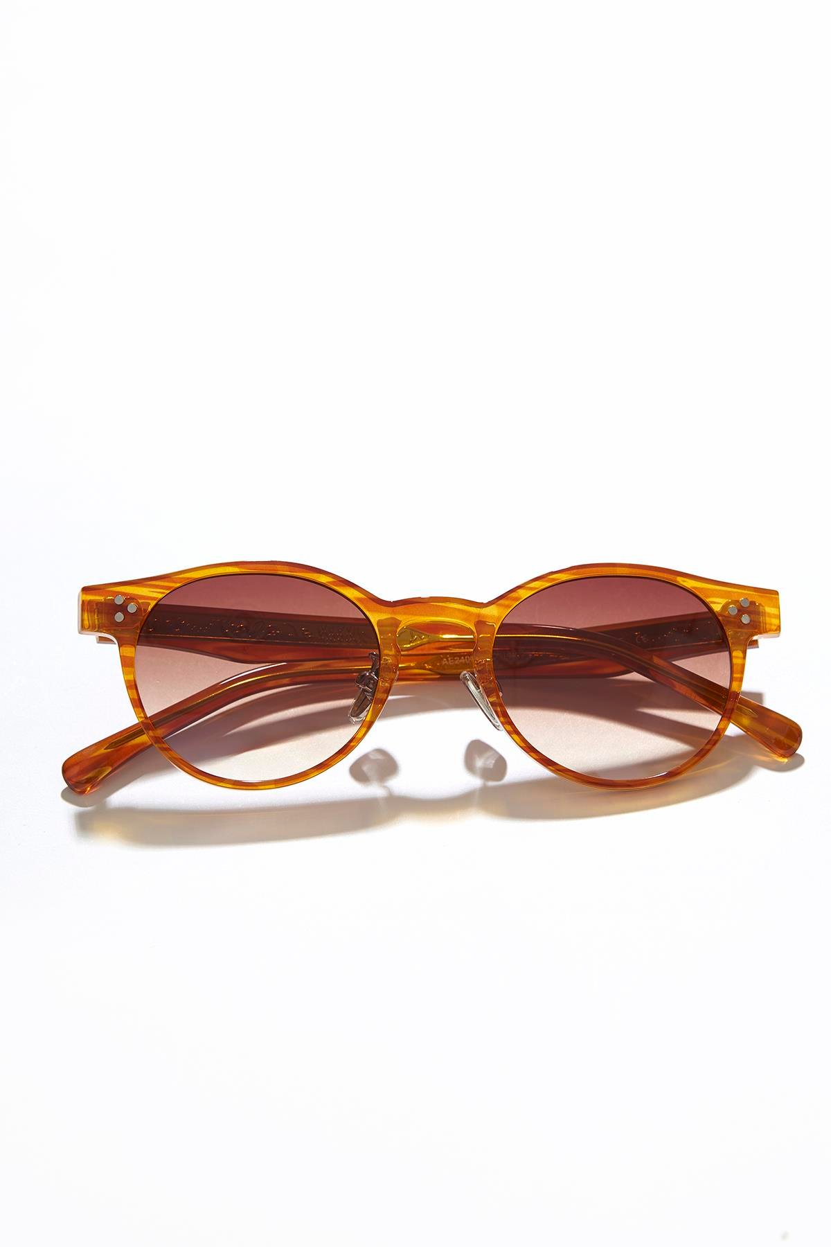 Lucio Orange Brown Degrade Erkek Güneş Gözlüğü