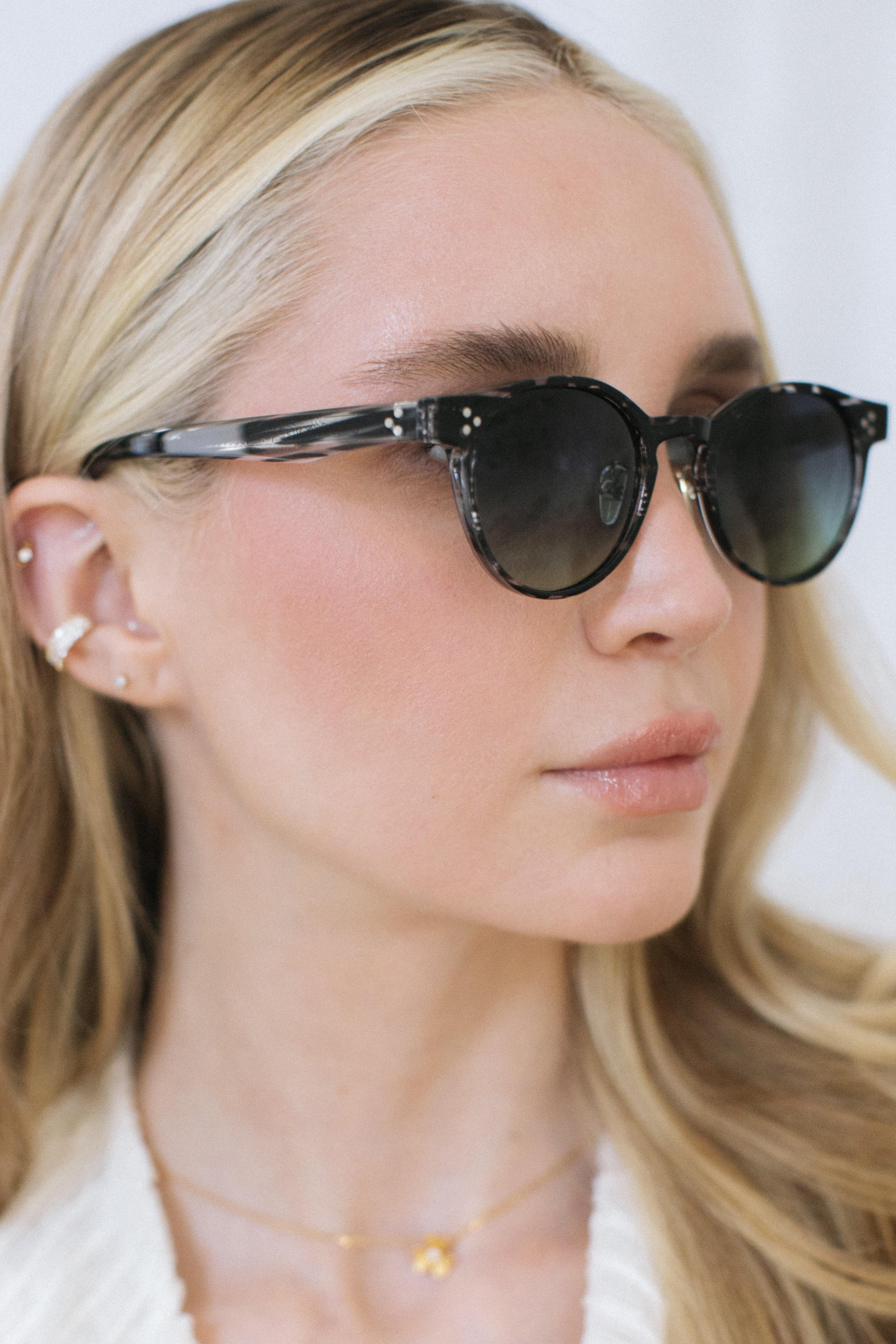 Lucio Zebra Green Degrade Güneş Gözlüğü