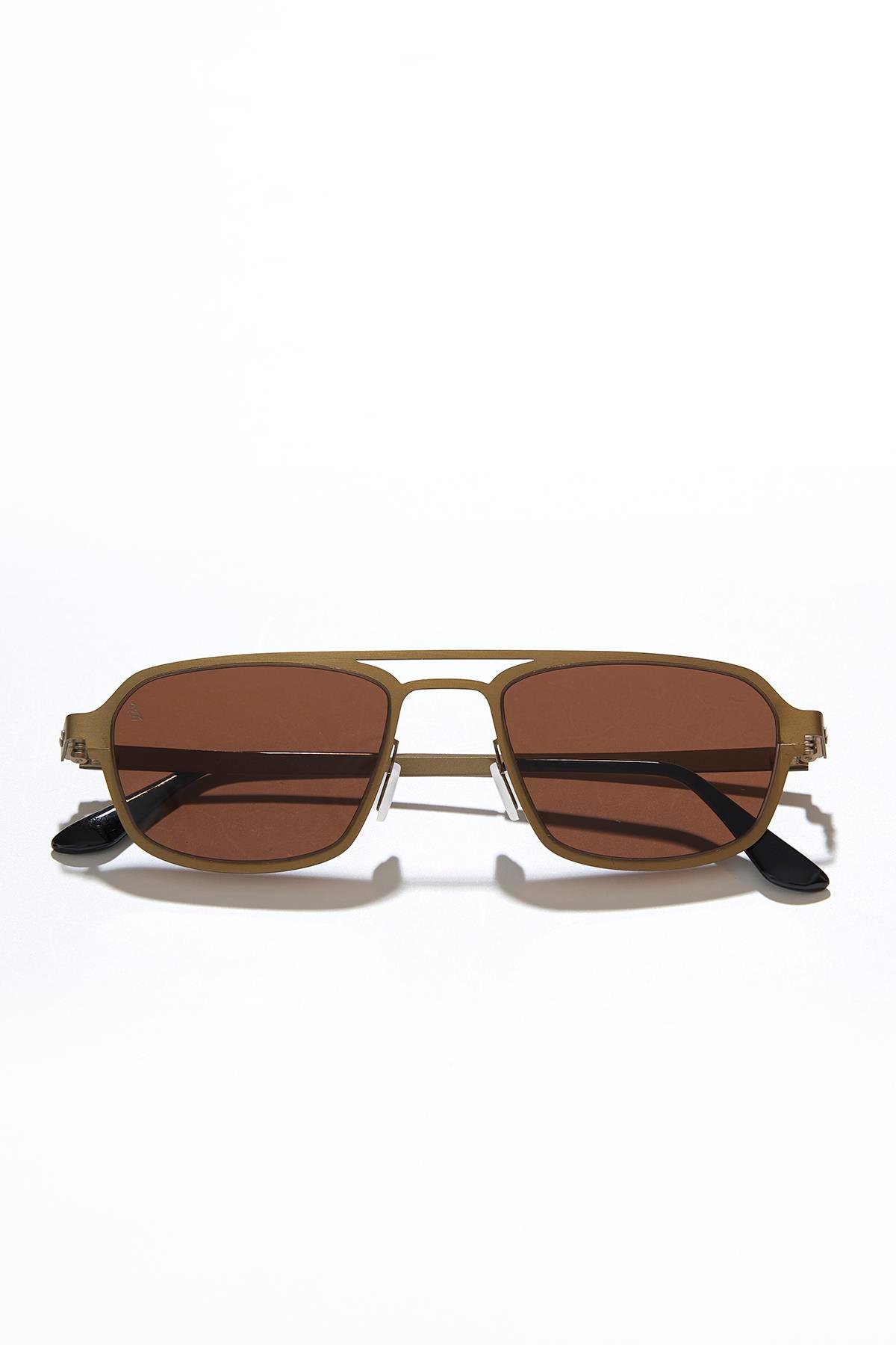 Lumen Antique Gold Brown Güneş Gözlüğü