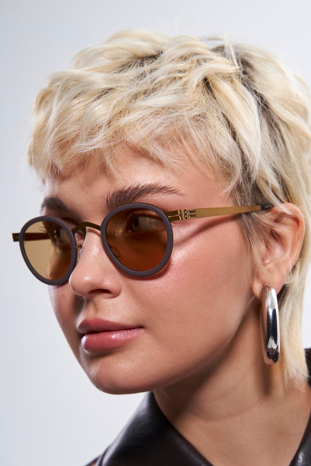 Lunor Antique Gold Brown Güneş Gözlüğü