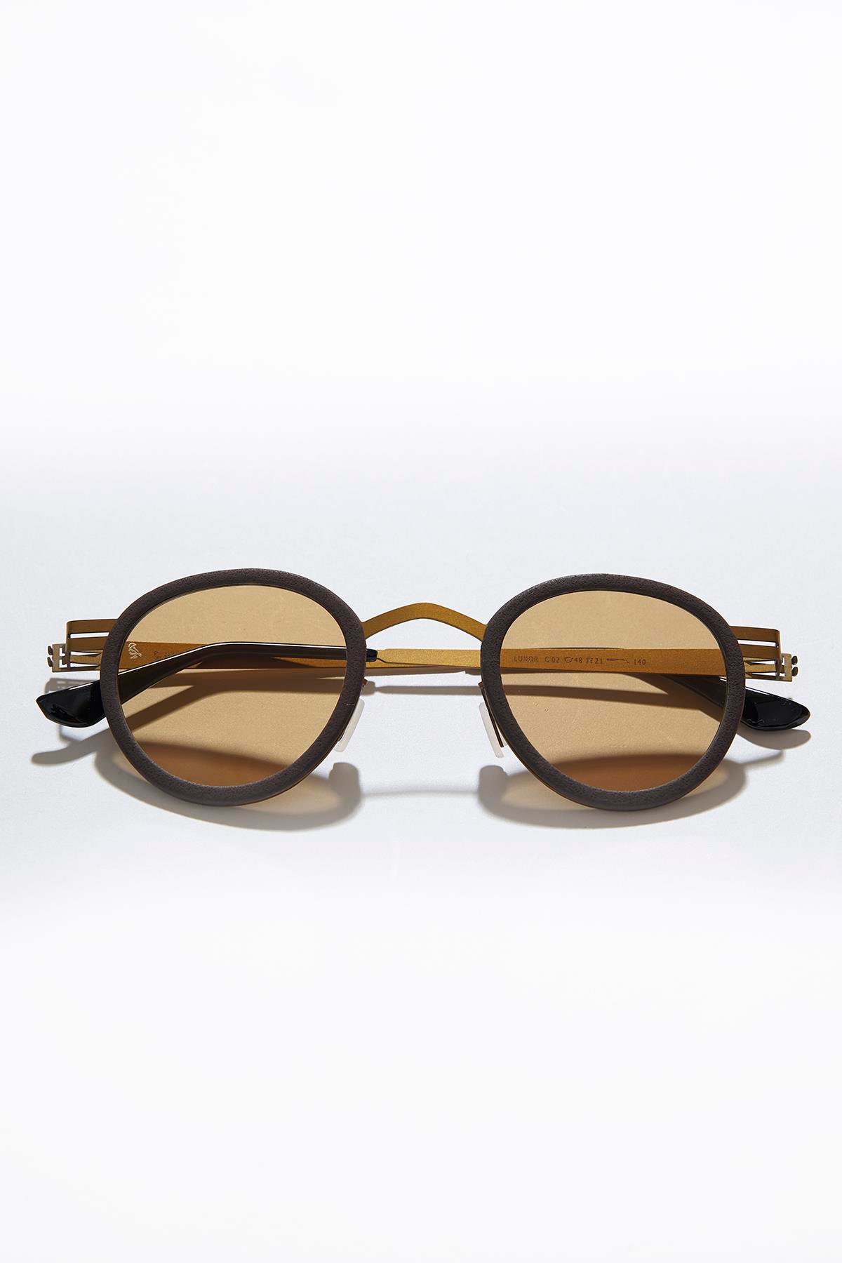 Lunor Antique Gold Brown Güneş Gözlüğü
