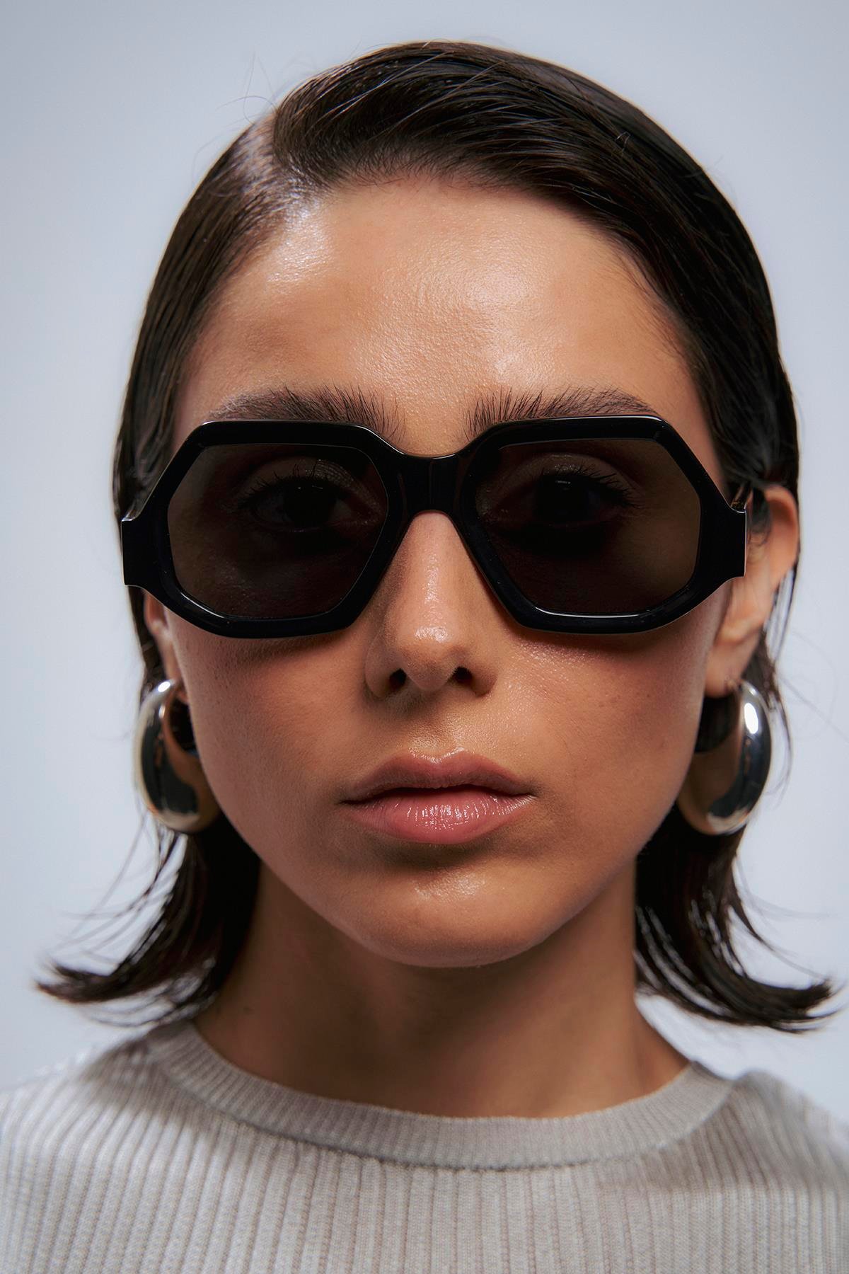 Lunoya Black Black Güneş Gözlüğü