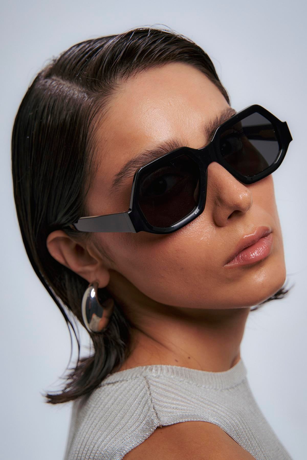 Lunoya Black Black Güneş Gözlüğü