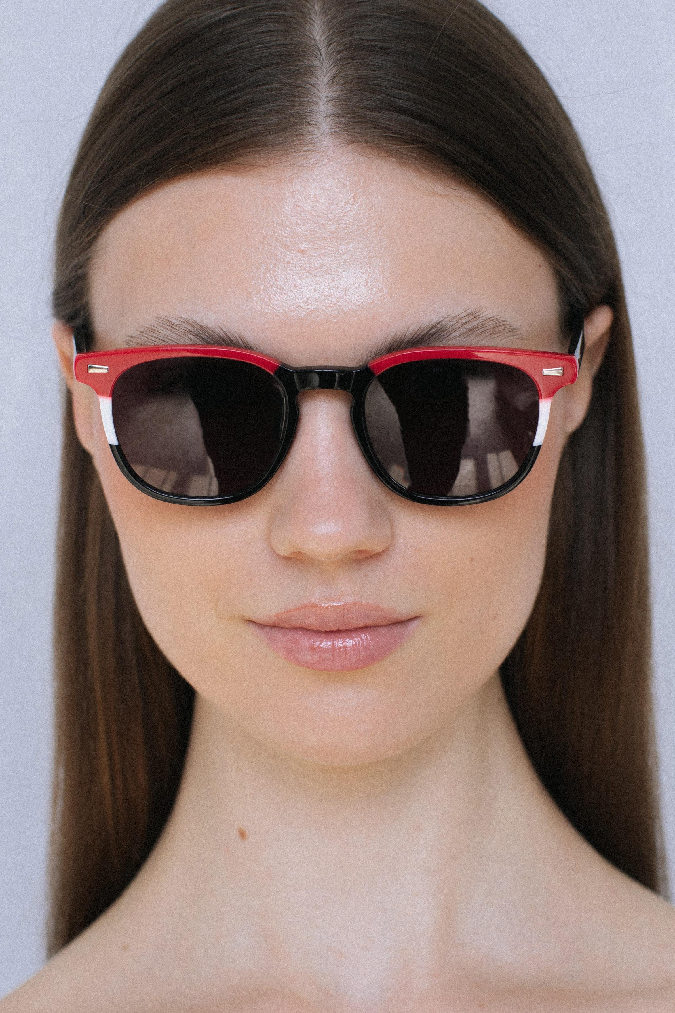 Marco Red Black Black Güneş Gözlüğü