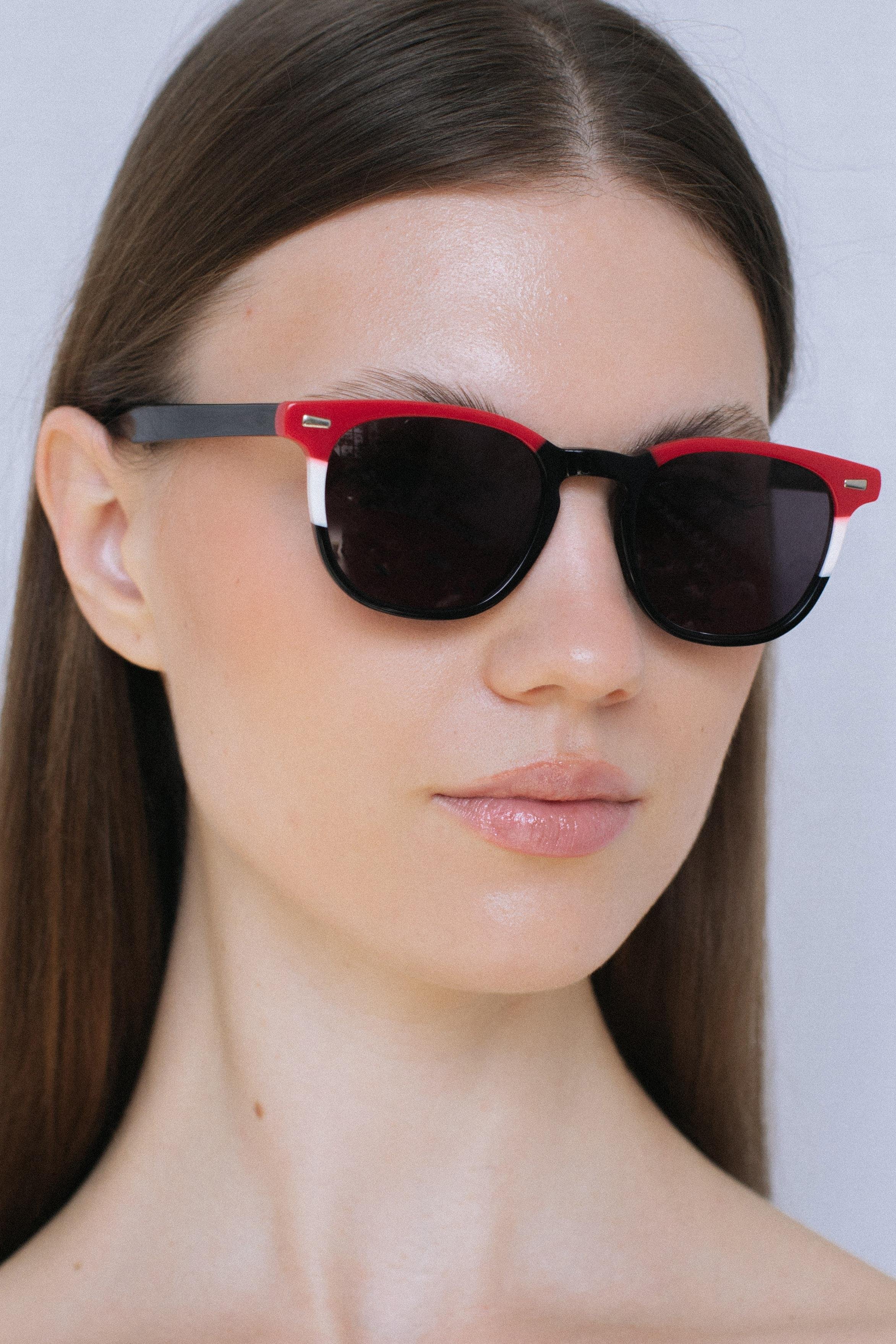 Marco Red Black Black Güneş Gözlüğü