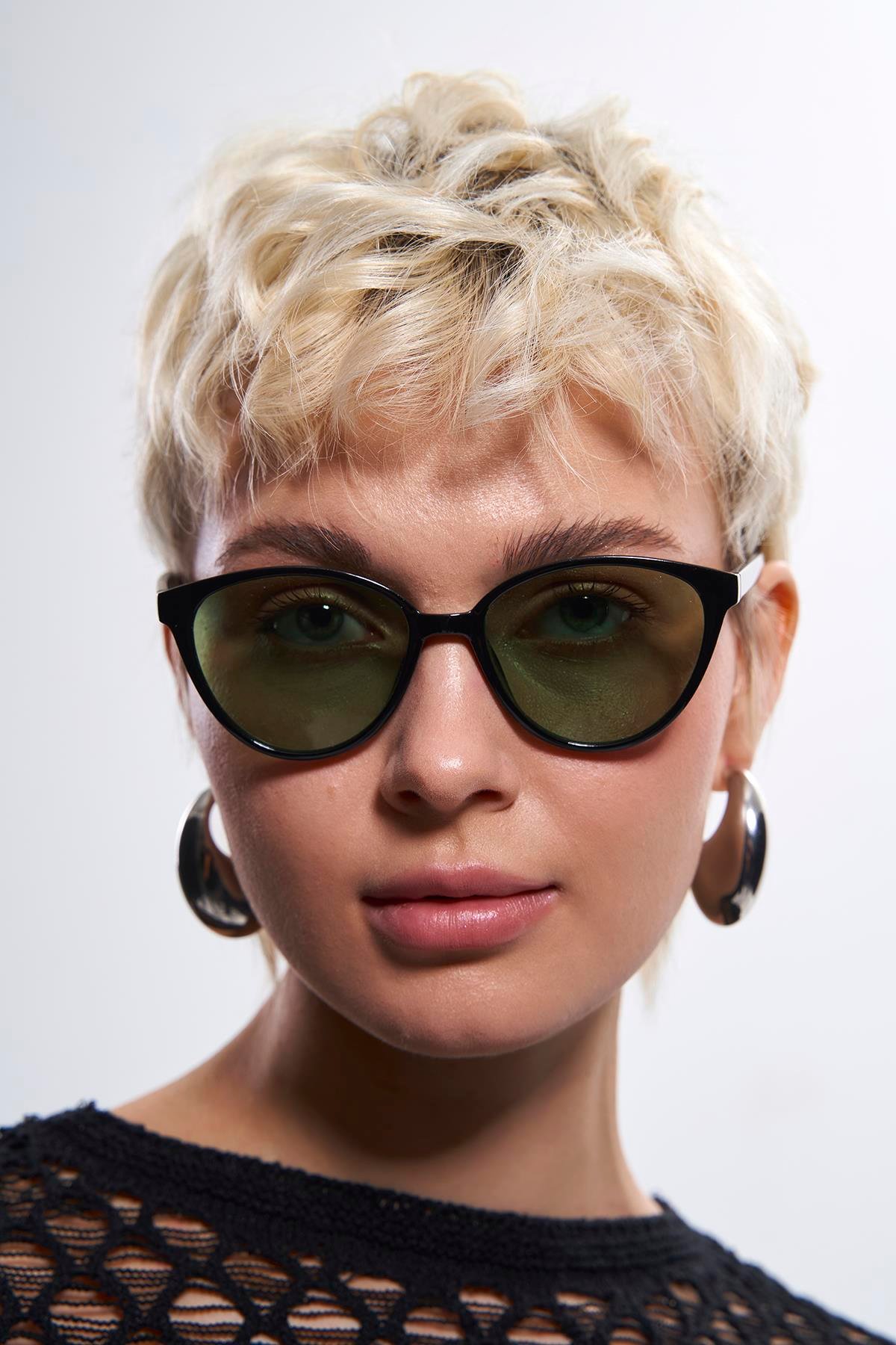 Marion Black Green Güneş Gözlüğü