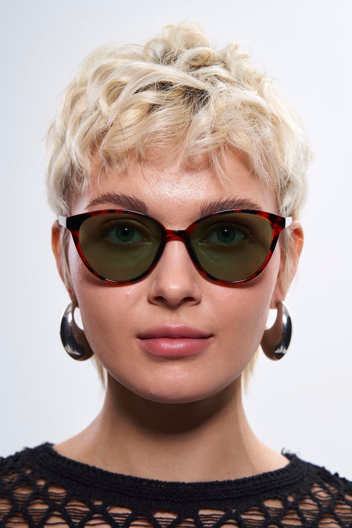 Marion Leopard Green Güneş Gözlüğü