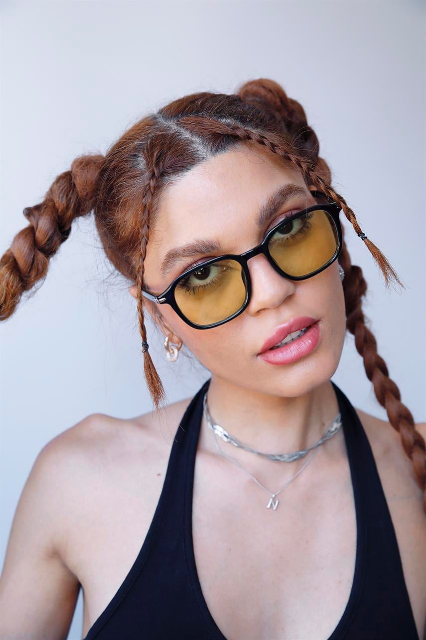 Marit Black Orange Güneş Gözlüğü