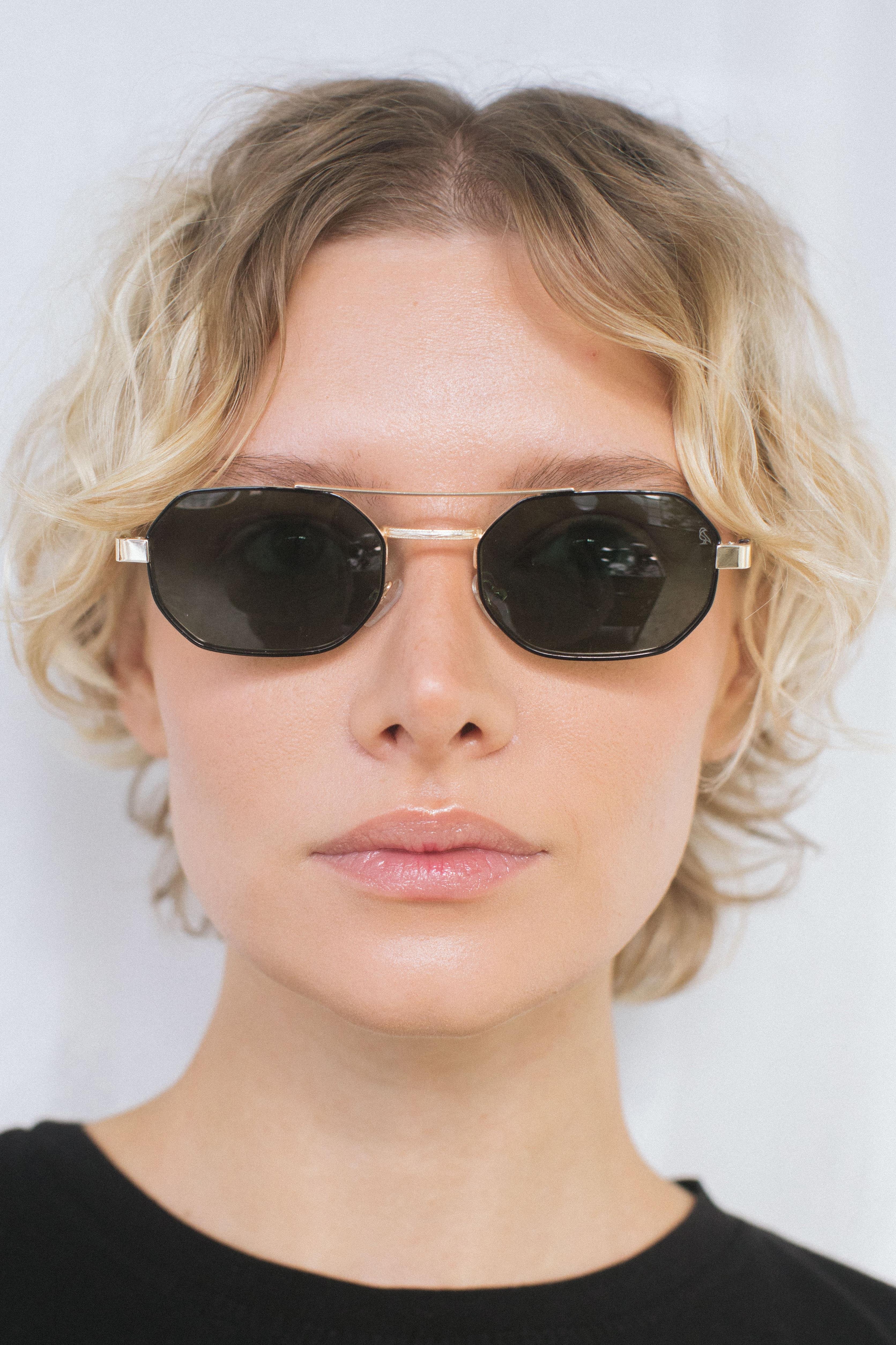 Marny Gold Green Güneş Gözlüğü