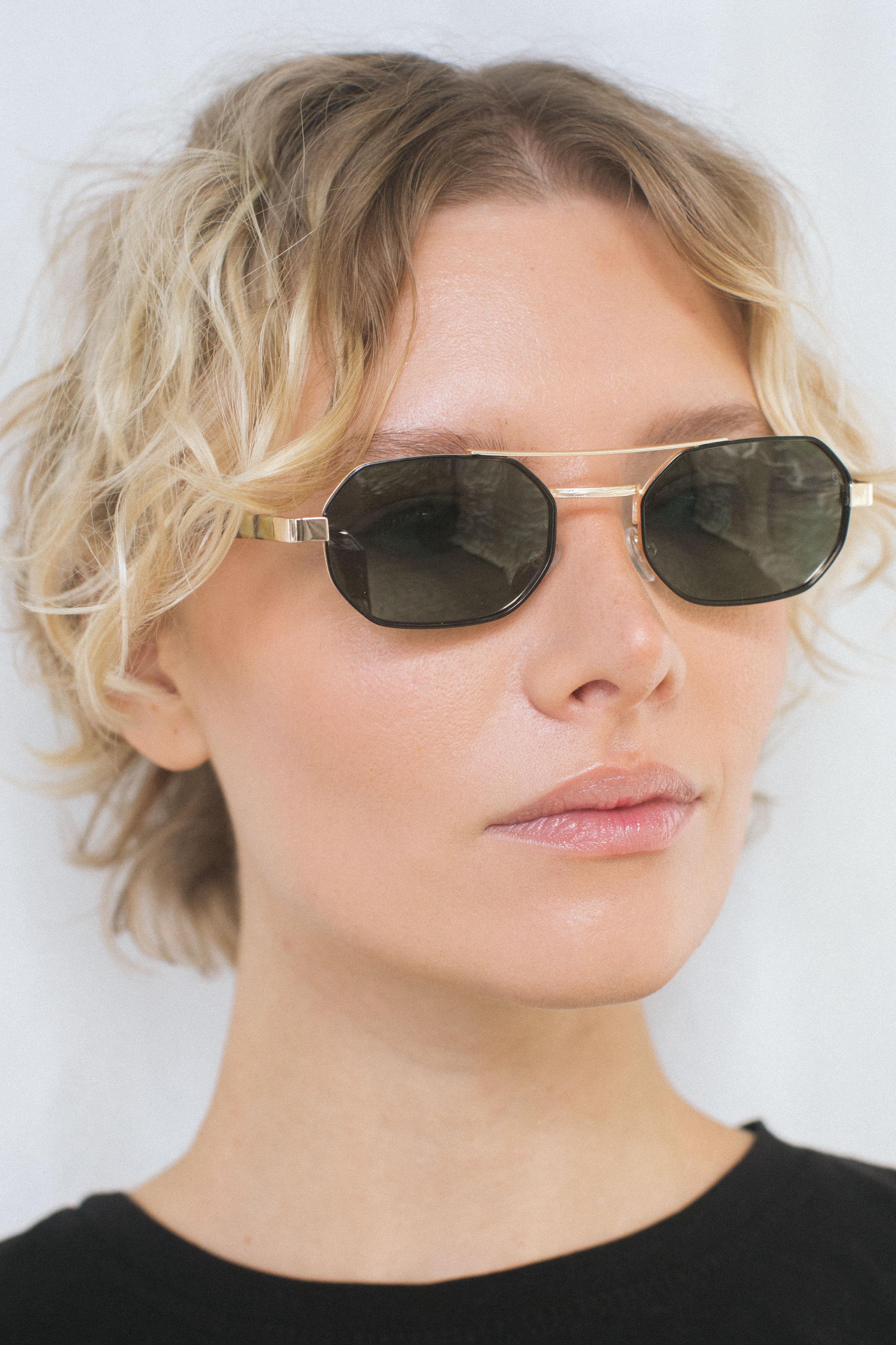 Marny Gold Green Güneş Gözlüğü