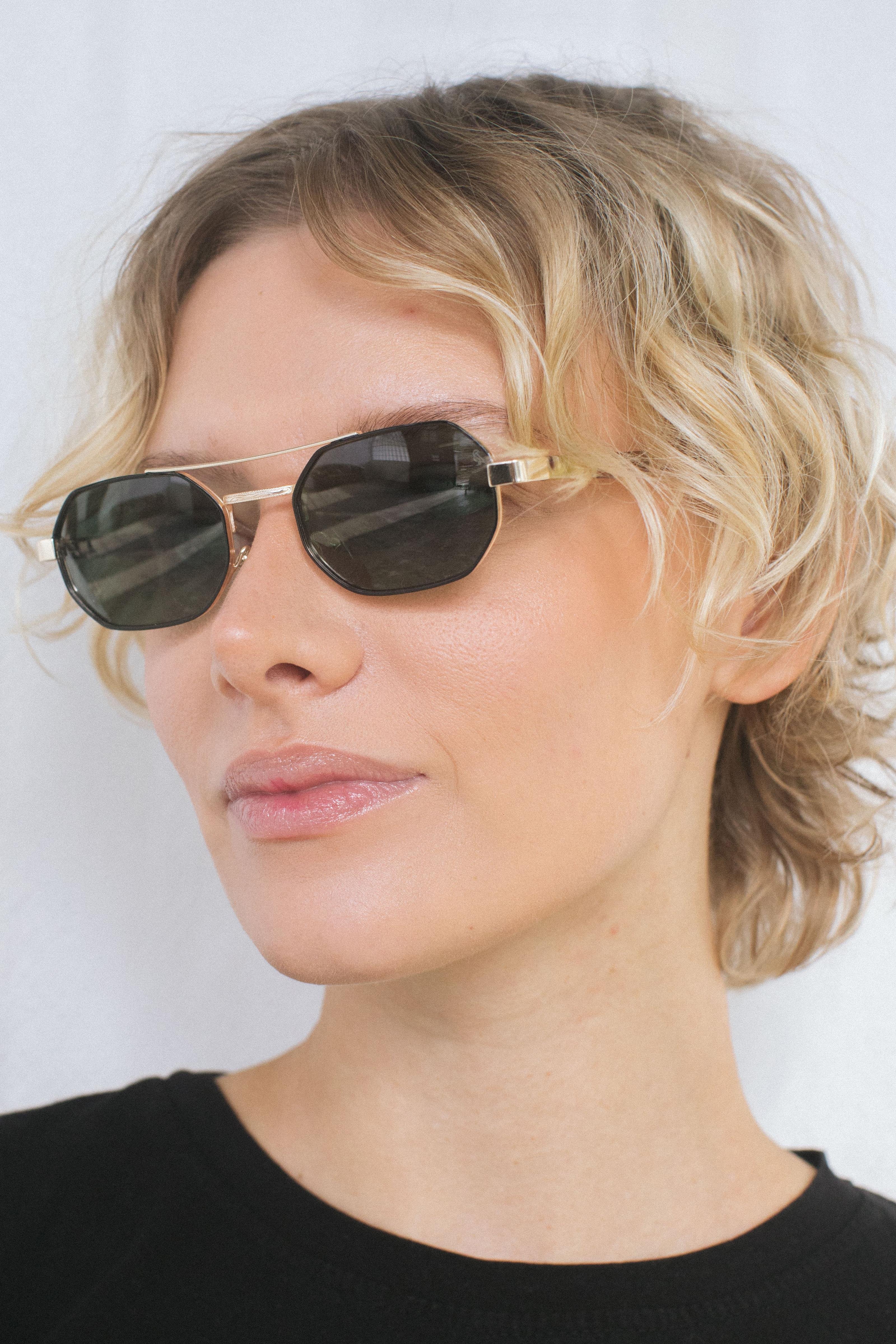 Marny Gold Green Güneş Gözlüğü