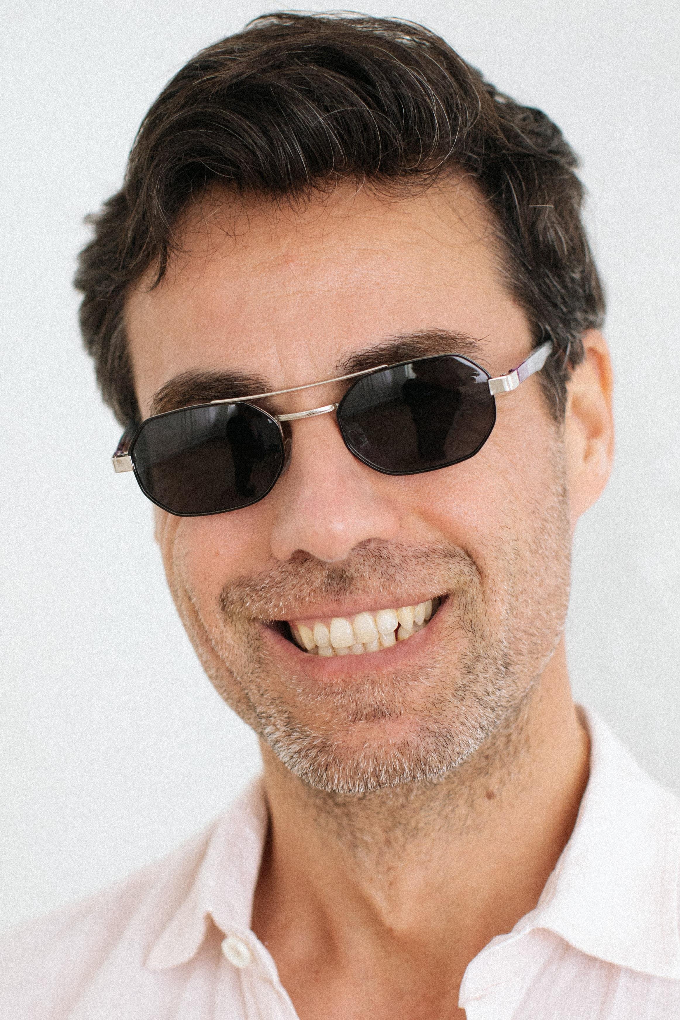 Marny Silver Black Erkek Güneş Gözlüğü