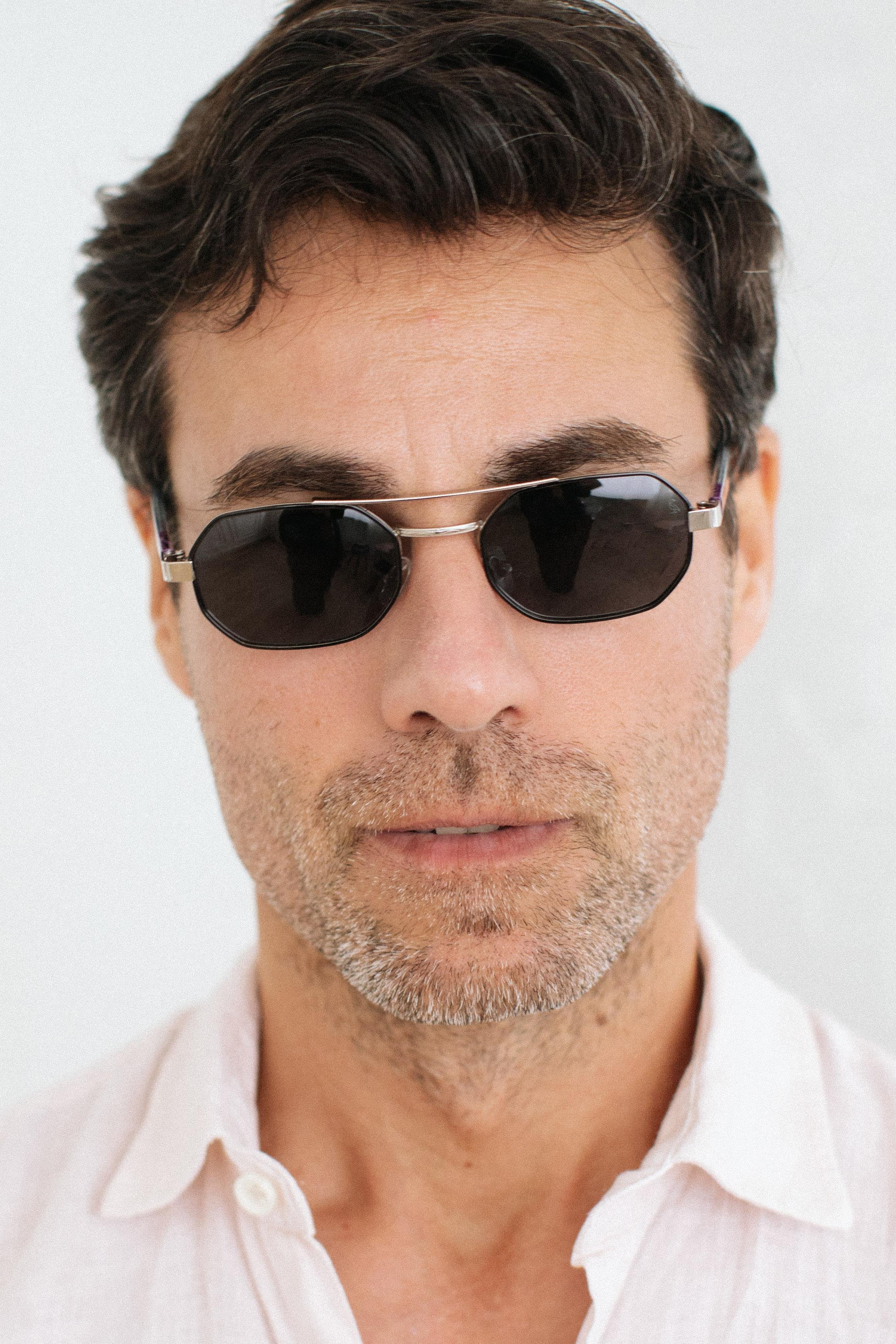 Marny Silver Black Erkek Güneş Gözlüğü