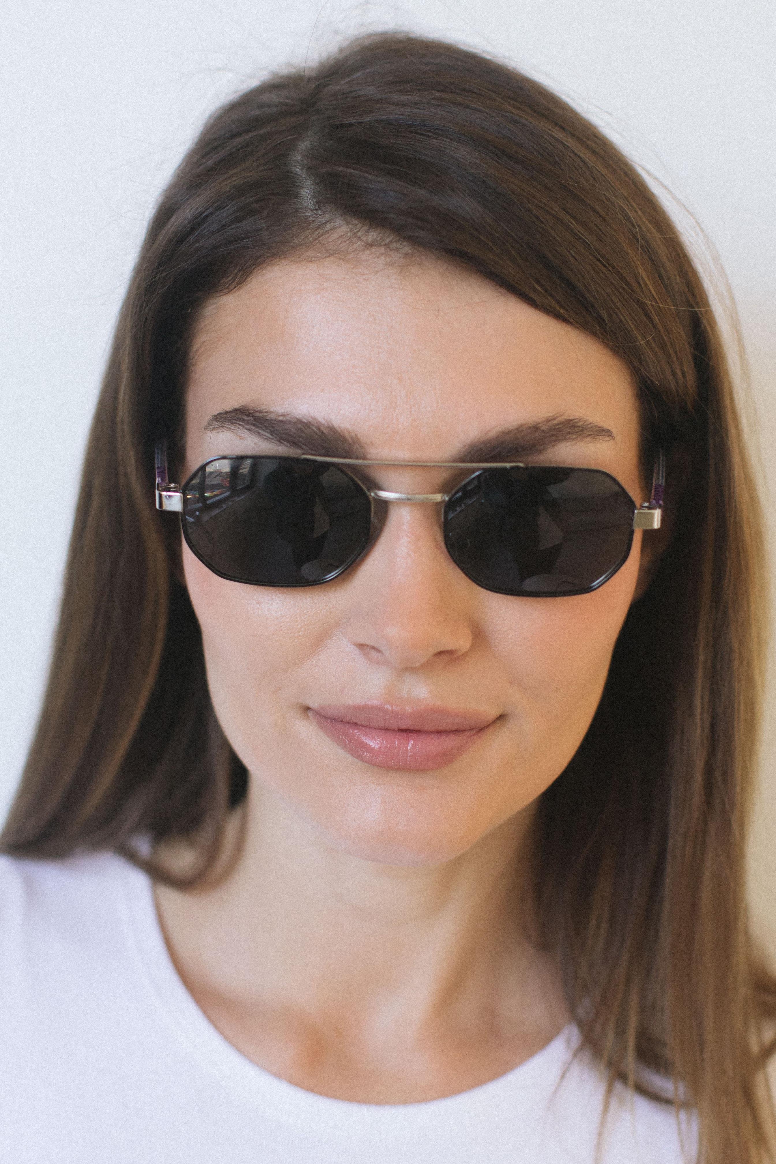 Marny Silver Black Güneş Gözlüğü