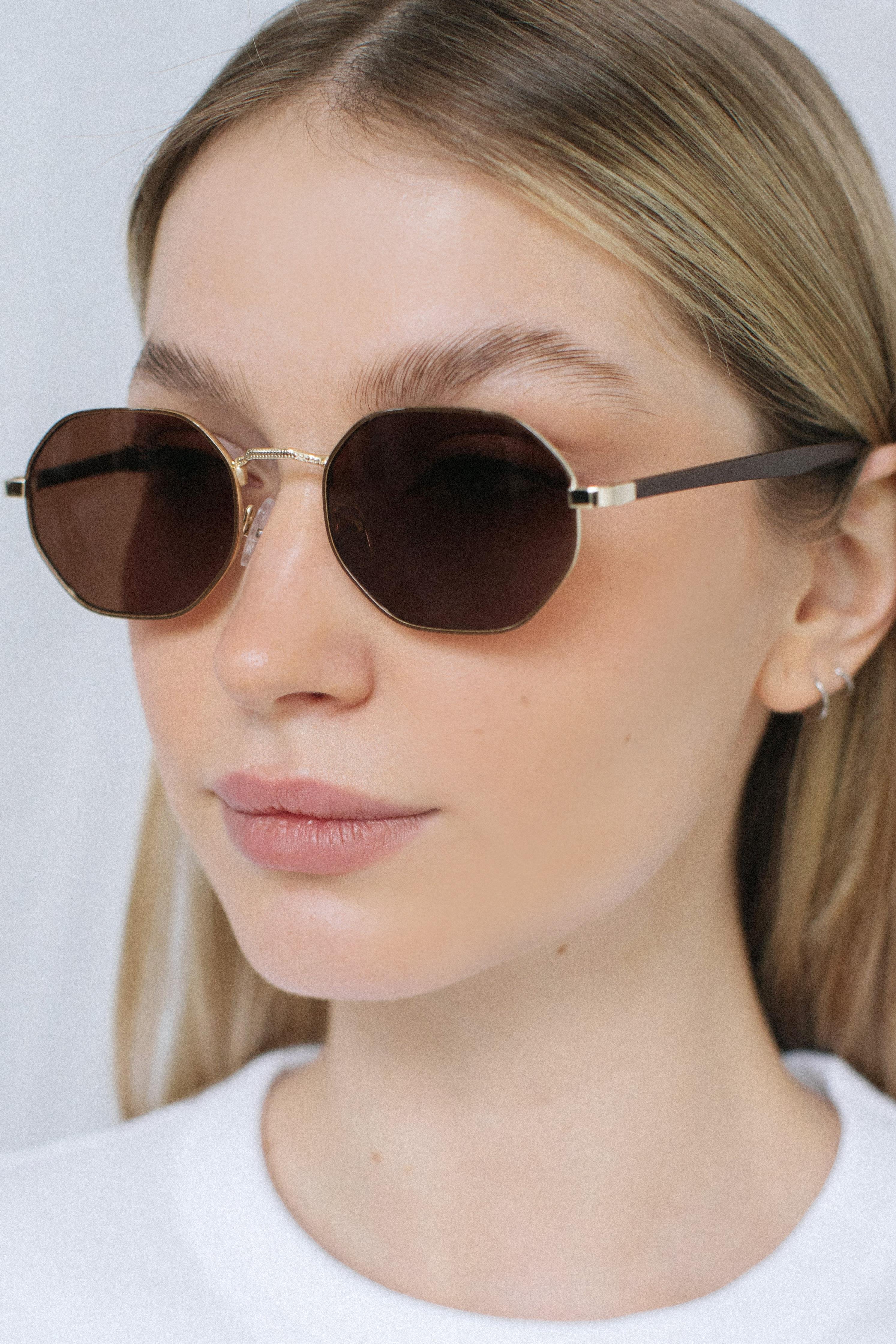 Marten Gold Brown Güneş Gözlüğü