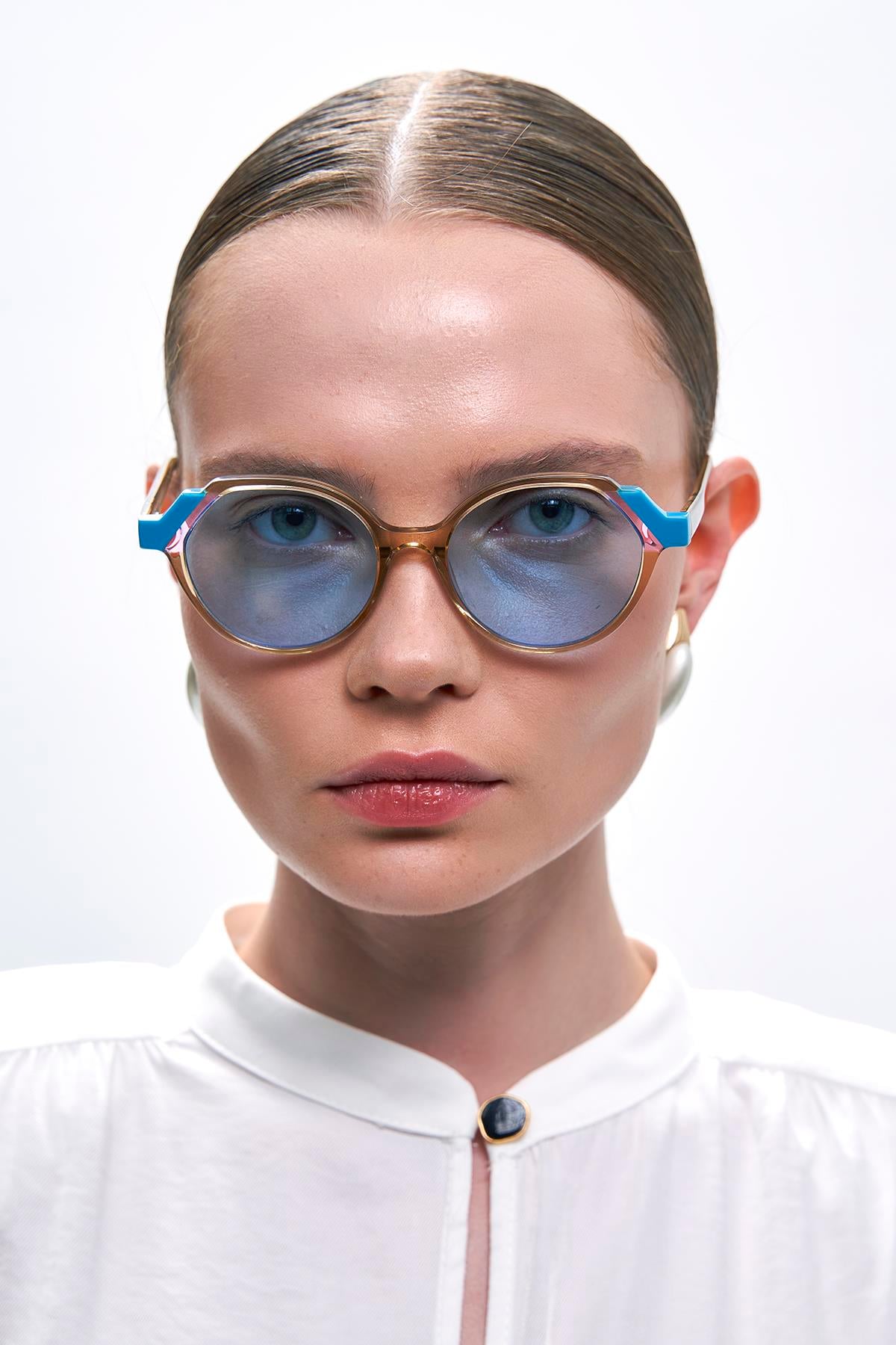 Maude Clear Blue Güneş Gözlüğü