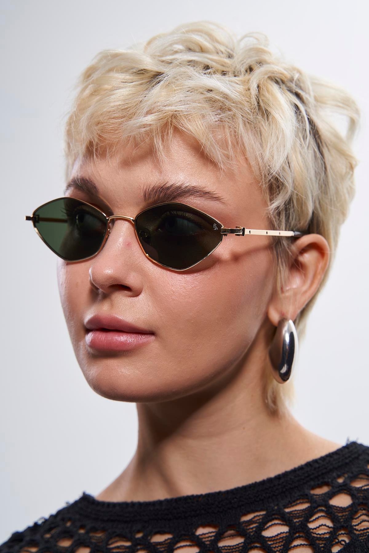 Melfi Gold Green Güneş Gözlüğü