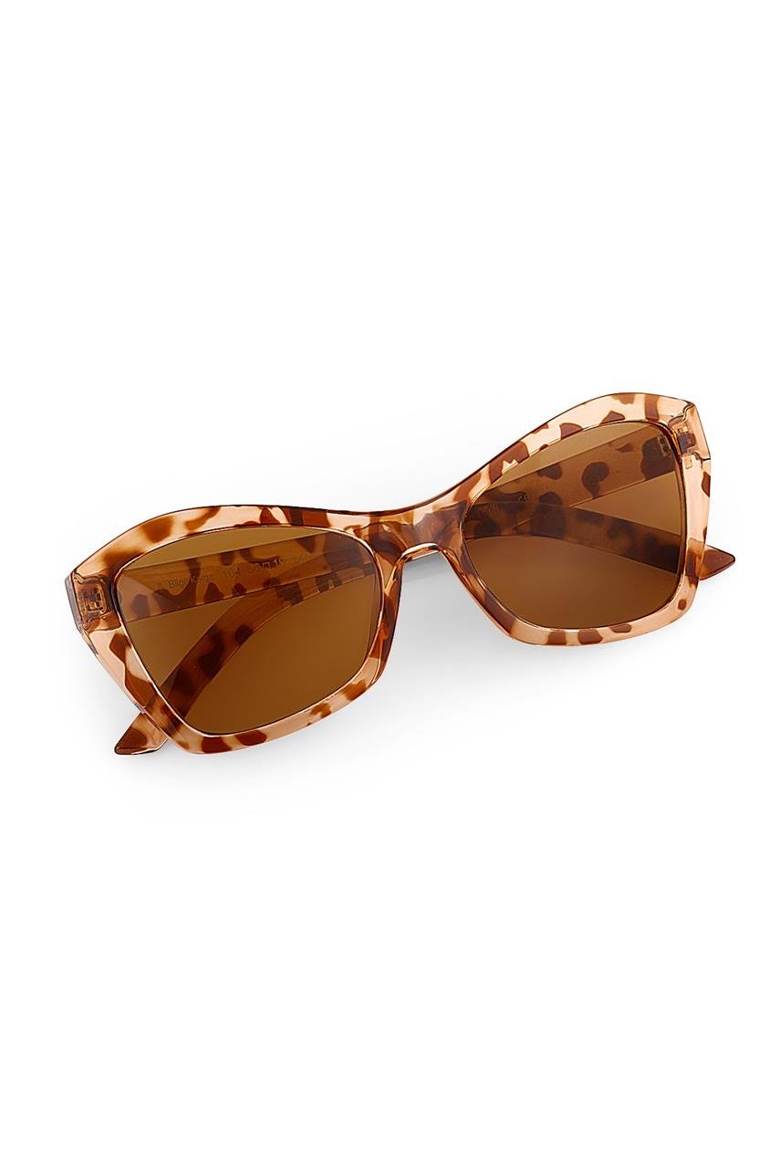 Melina Leopard Brown Güneş Gözlüğü