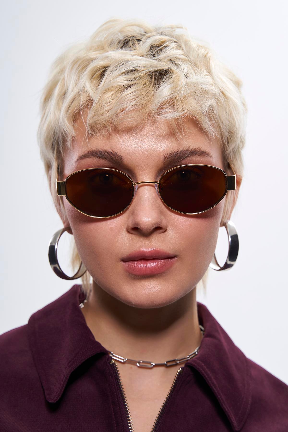 Meltem Gold Brown Güneş Gözlüğü