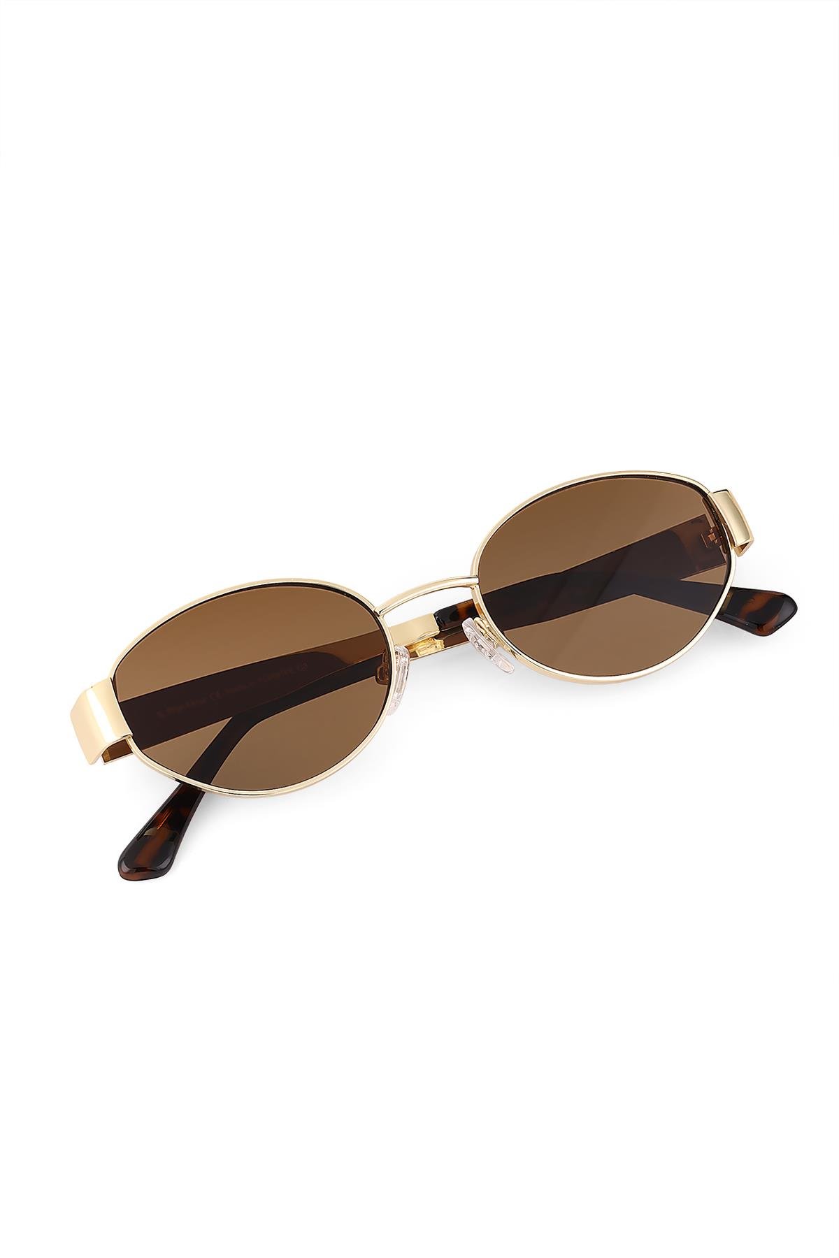 Meltem Gold Brown Güneş Gözlüğü
