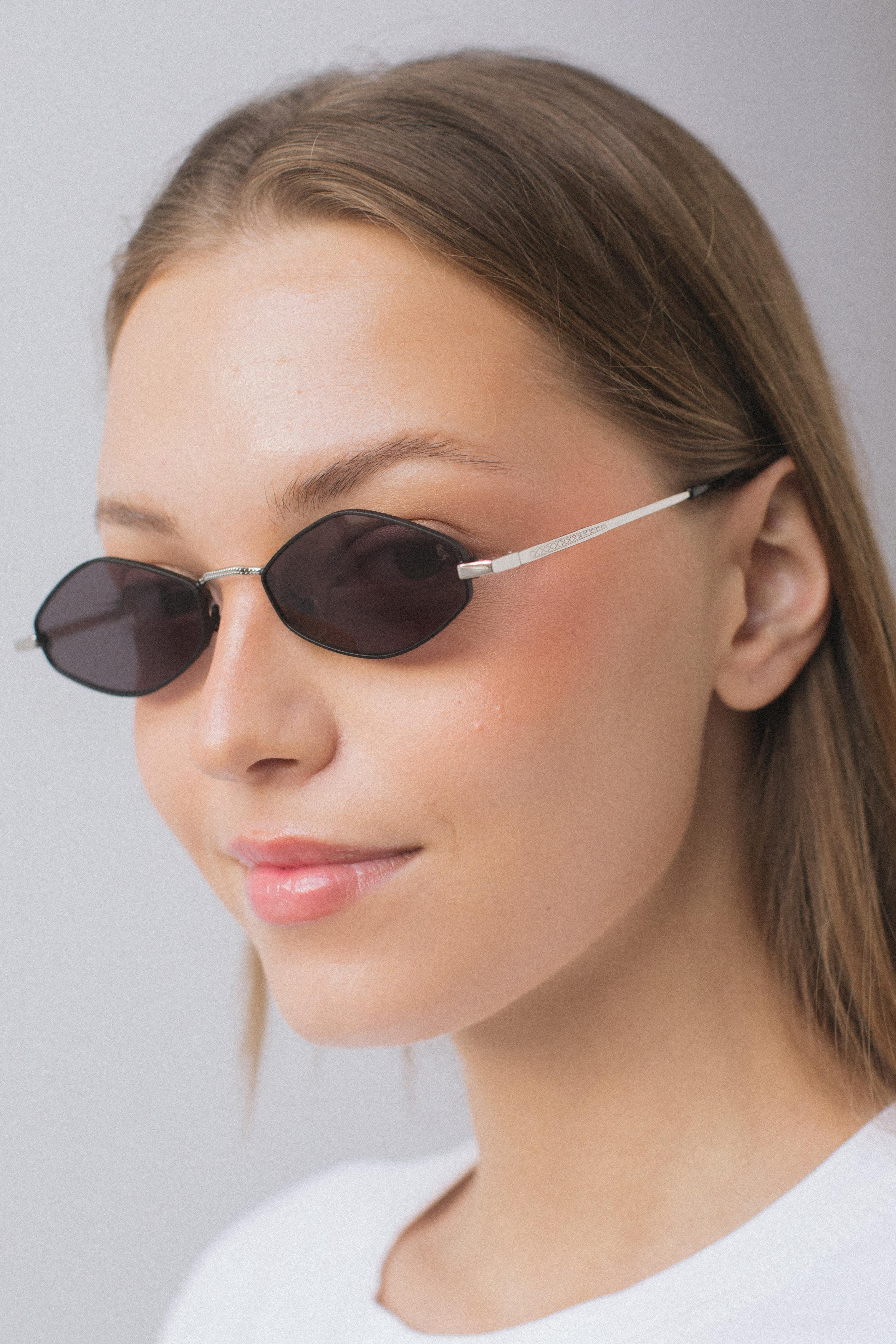 Merlin Silver Black Güneş Gözlüğü