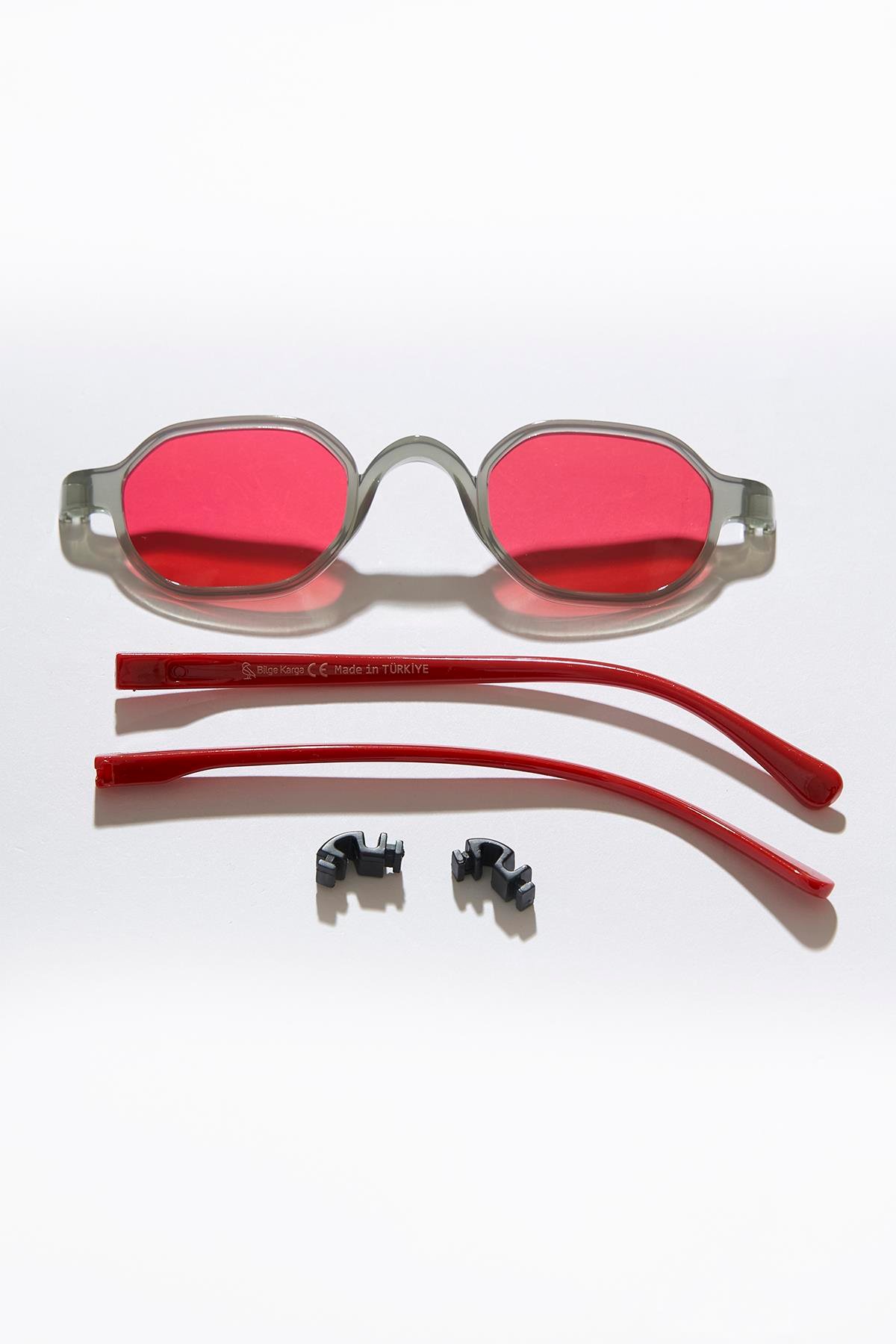 Miles A Grey Red Güneş Gözlüğü