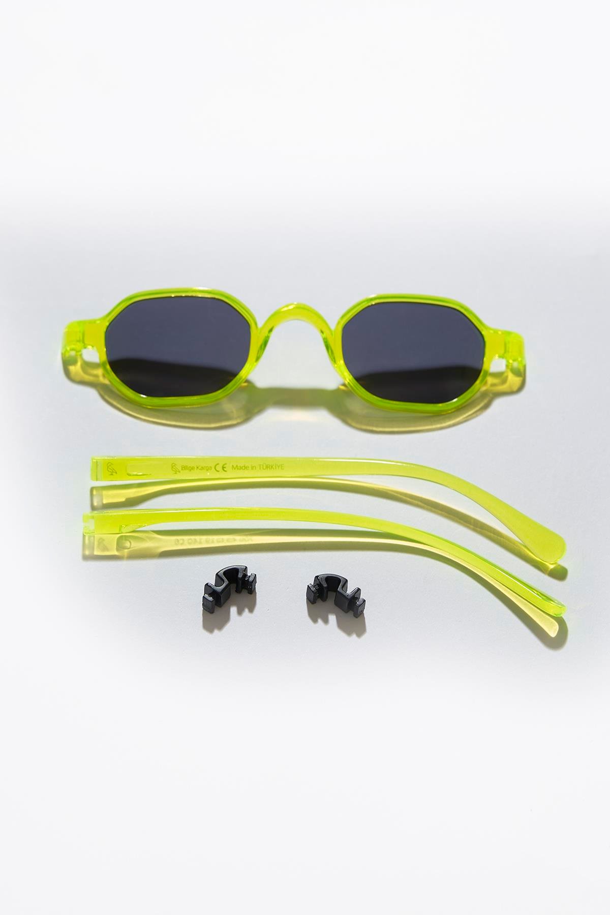 Miles A Neon Yellow Black Güneş Gözlüğü