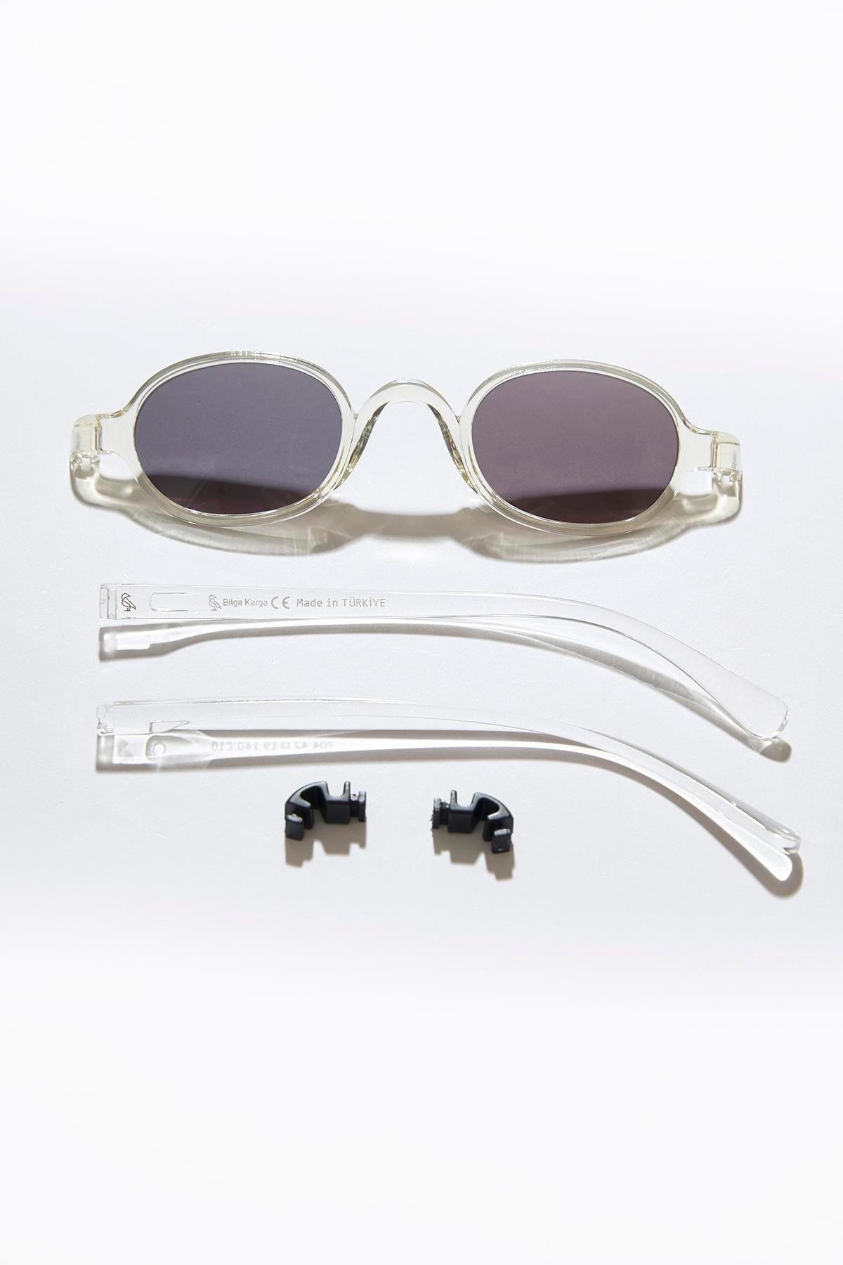 Miles B Clear Black Güneş Gözlüğü