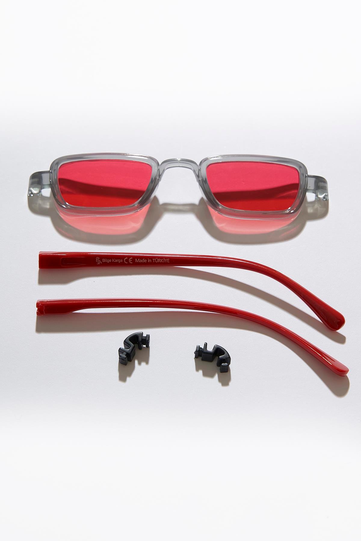 Miles C Grey Red Güneş Gözlüğü