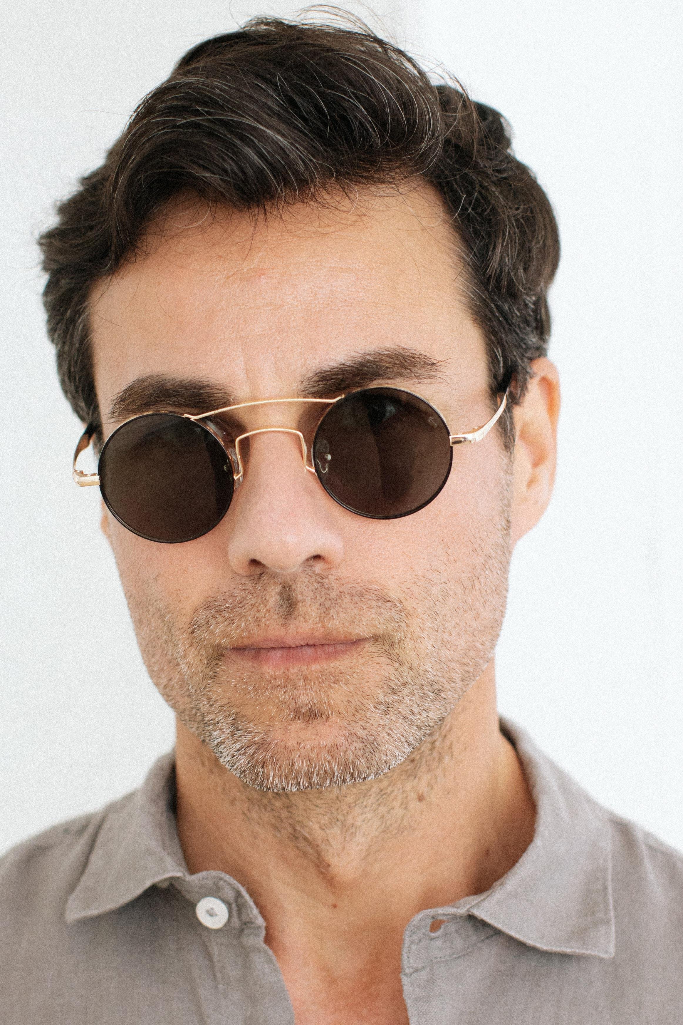 Mindy Gold Green Erkek Güneş Gözlüğü