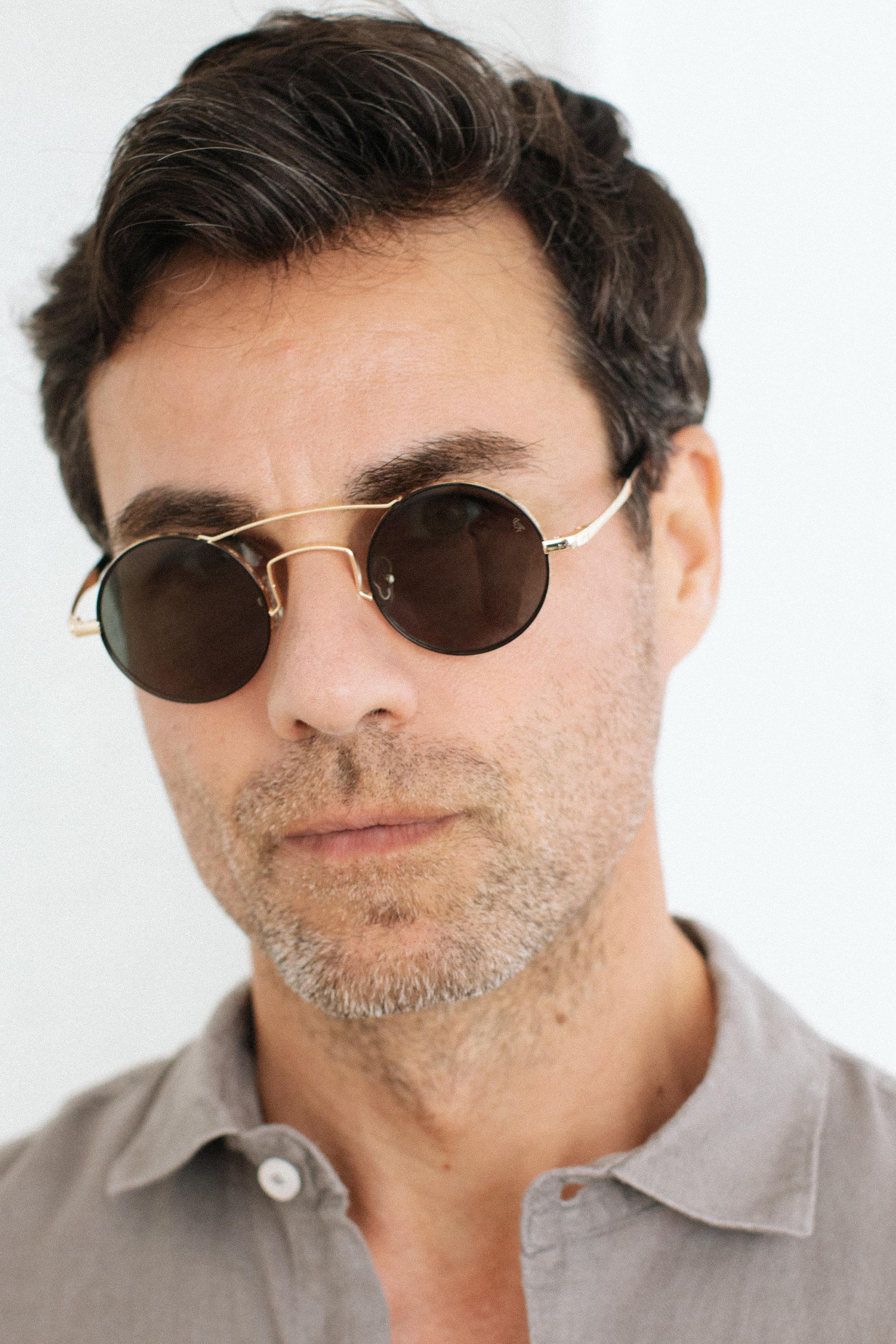 Mindy Gold Green Erkek Güneş Gözlüğü