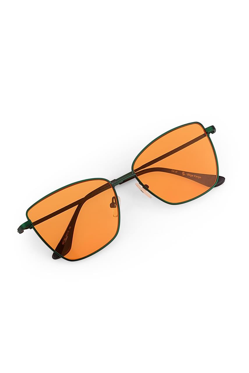 Minerva Green Orange Güneş Gözlüğü