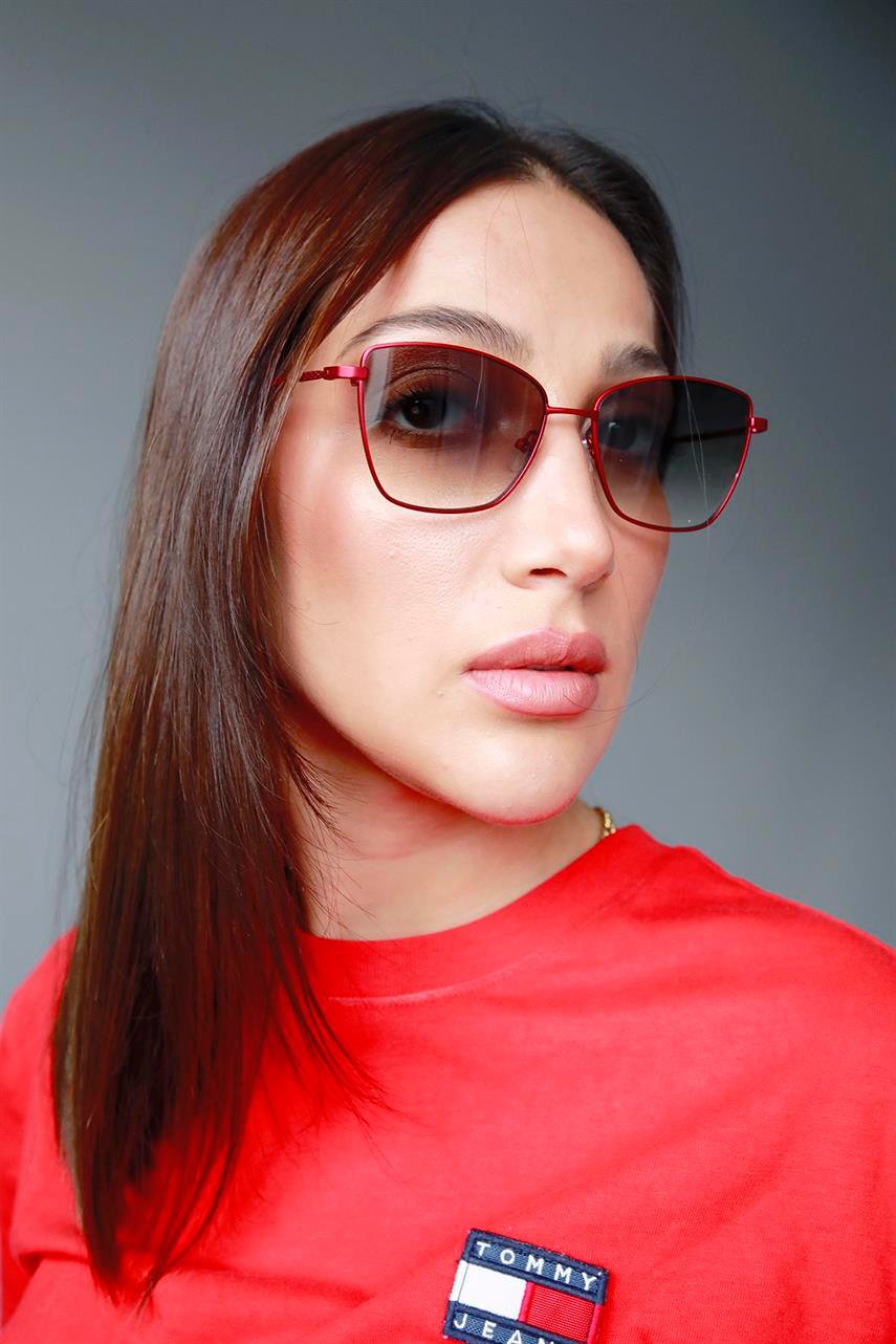 Minerva Red Black Güneş Gözlüğü