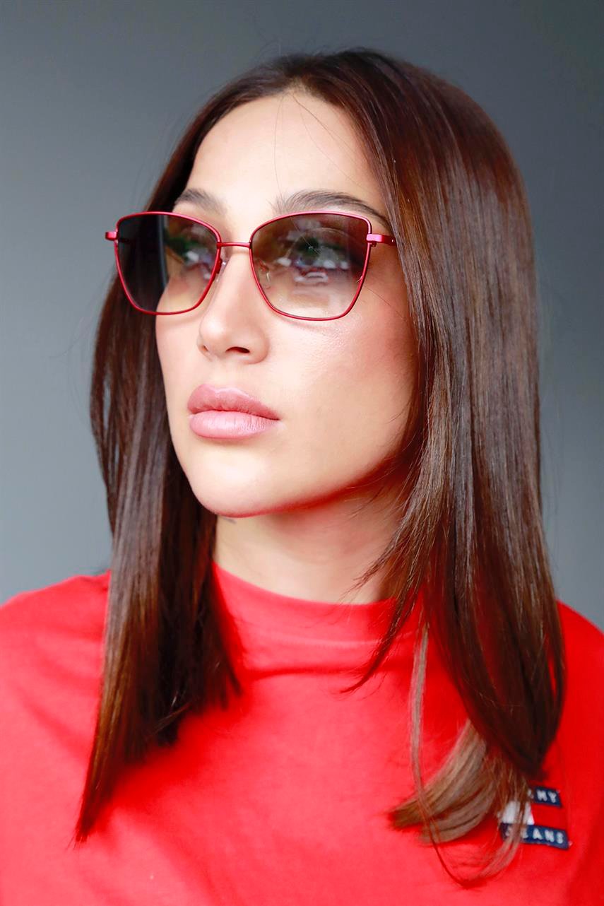 Minerva Red Black Güneş Gözlüğü