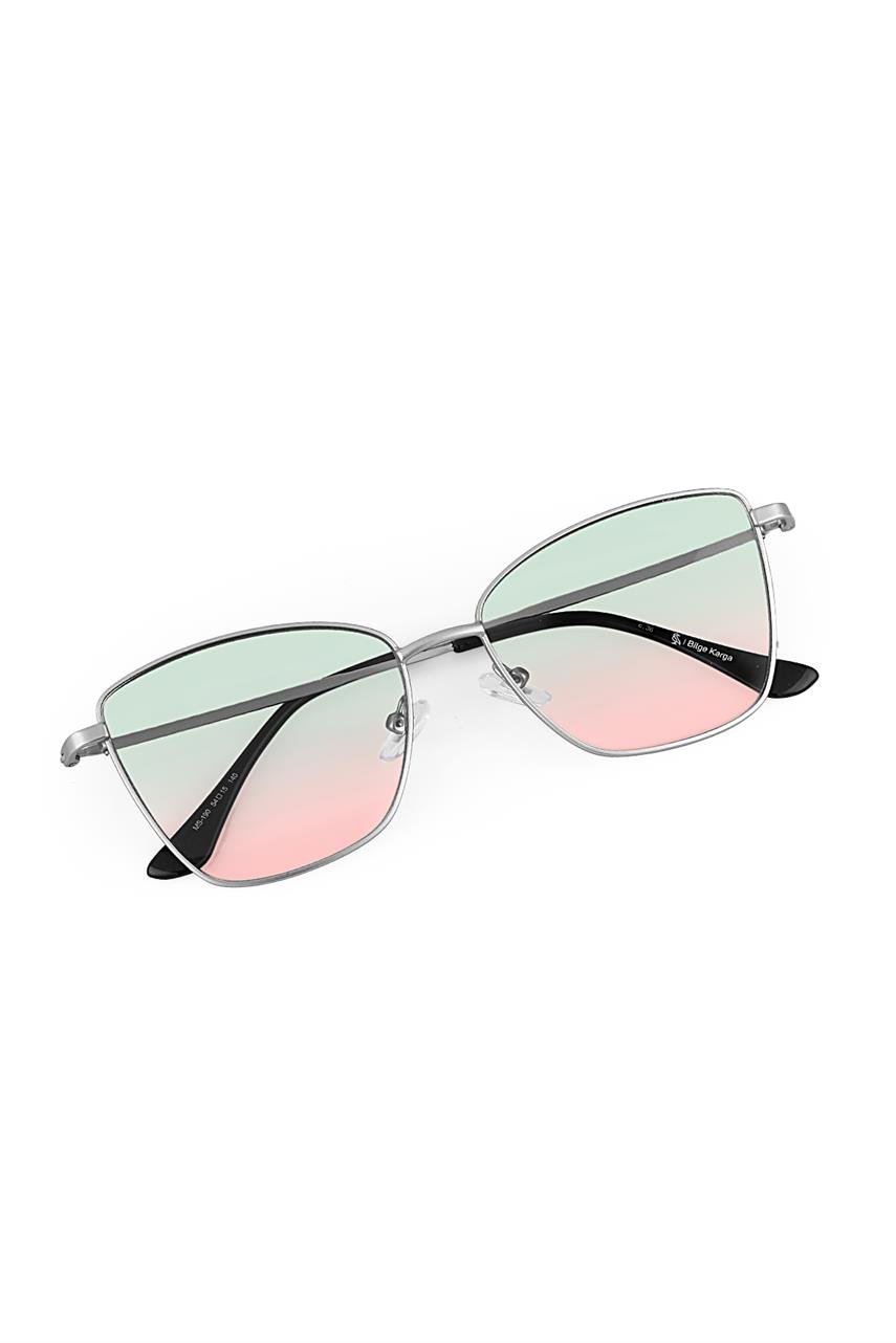 Minerva Silver Green Pink Güneş Gözlüğü
