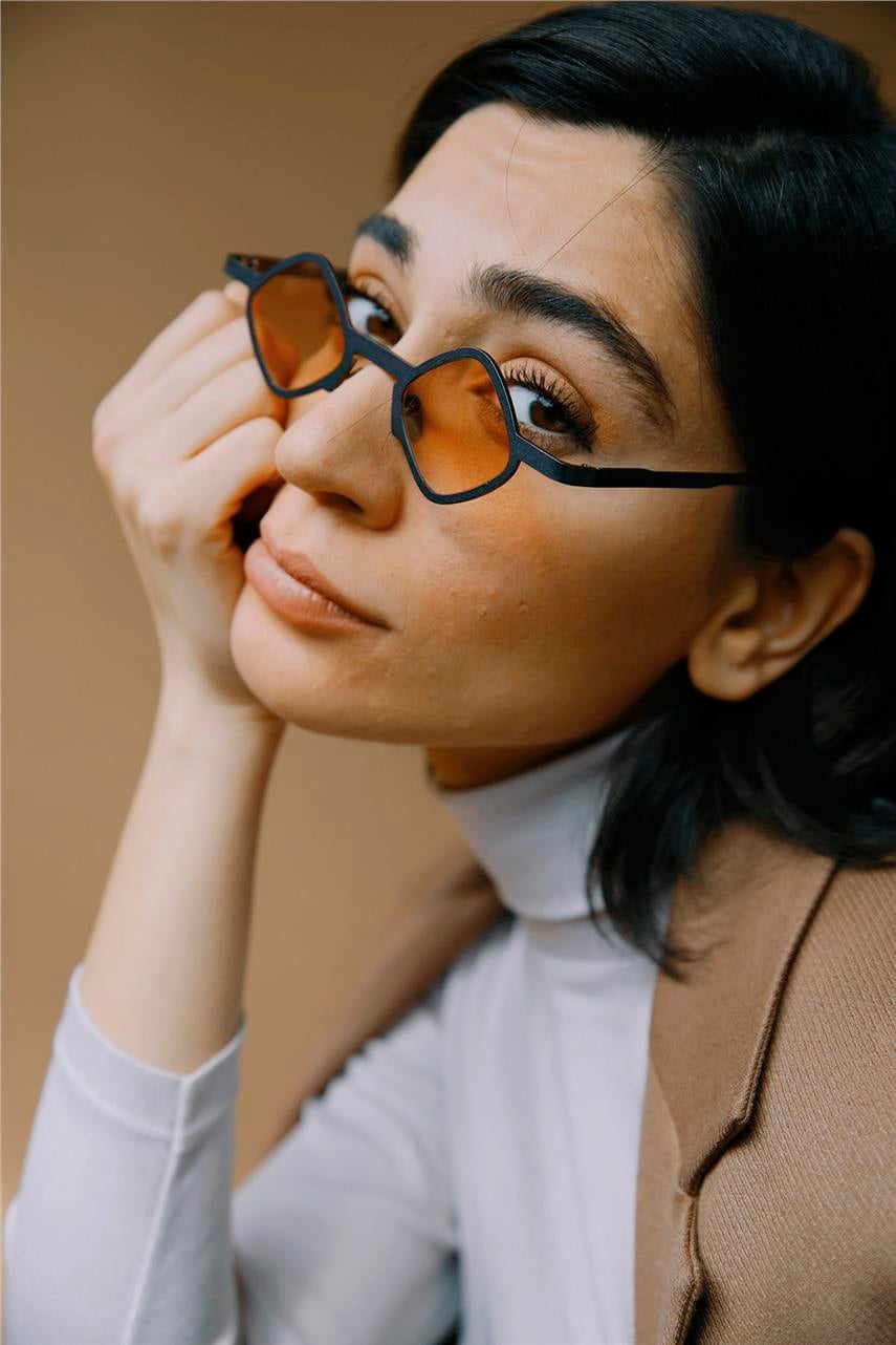 Negar Black Orange Güneş Gözlüğü