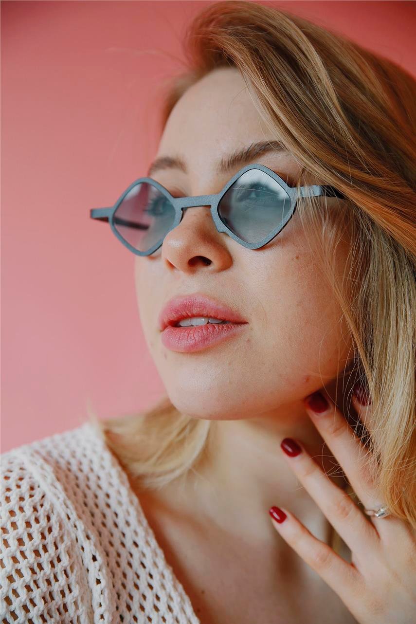 Negar Grey Green Güneş Gözlüğü