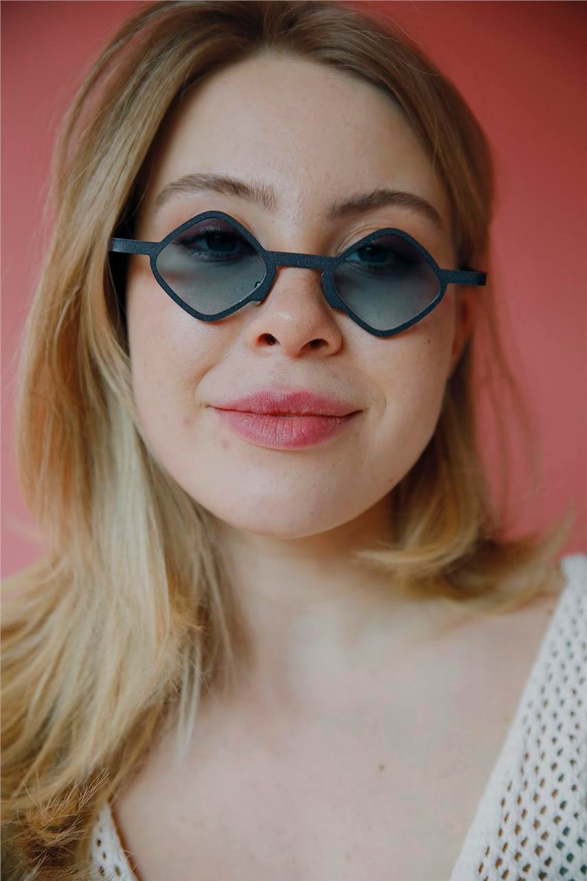 Negar Grey Green Güneş Gözlüğü