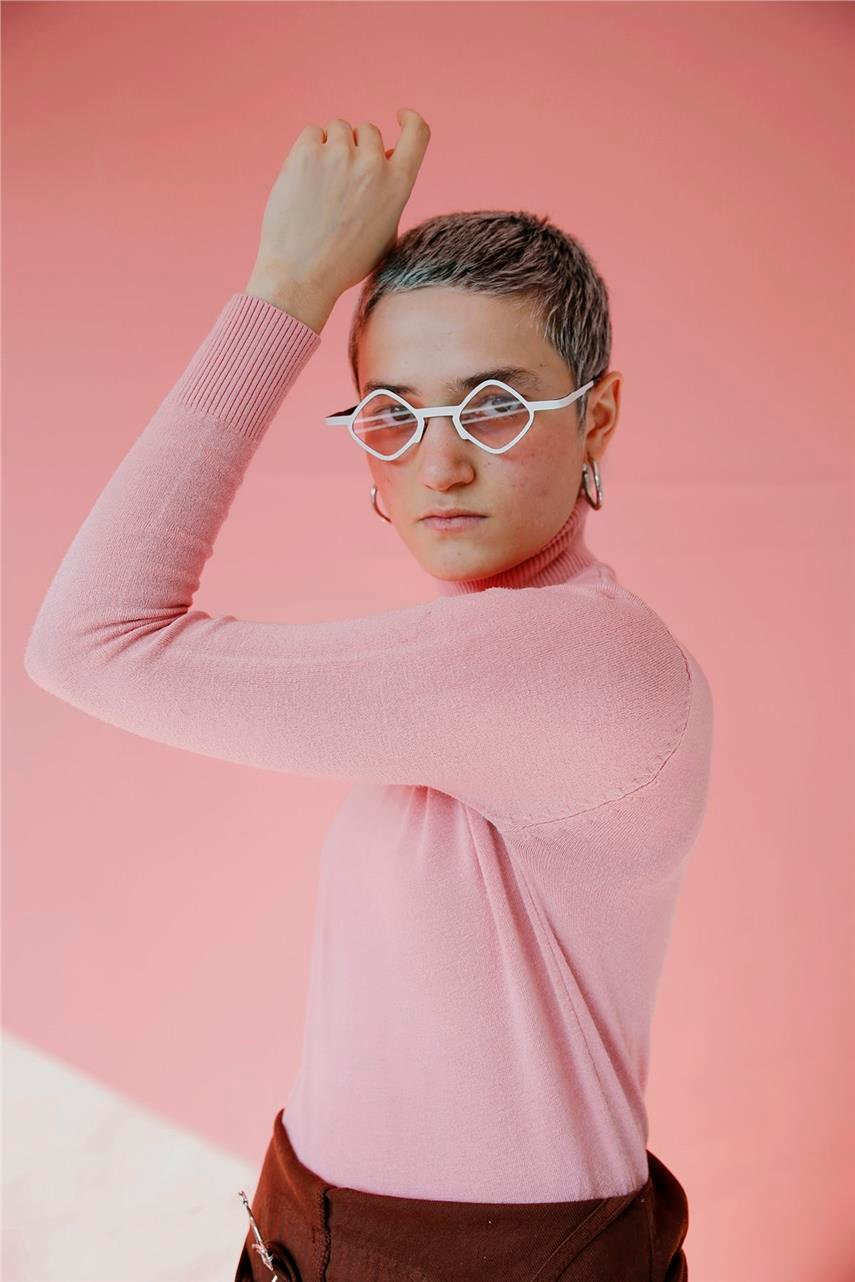 Negar White Pink Güneş Gözlüğü