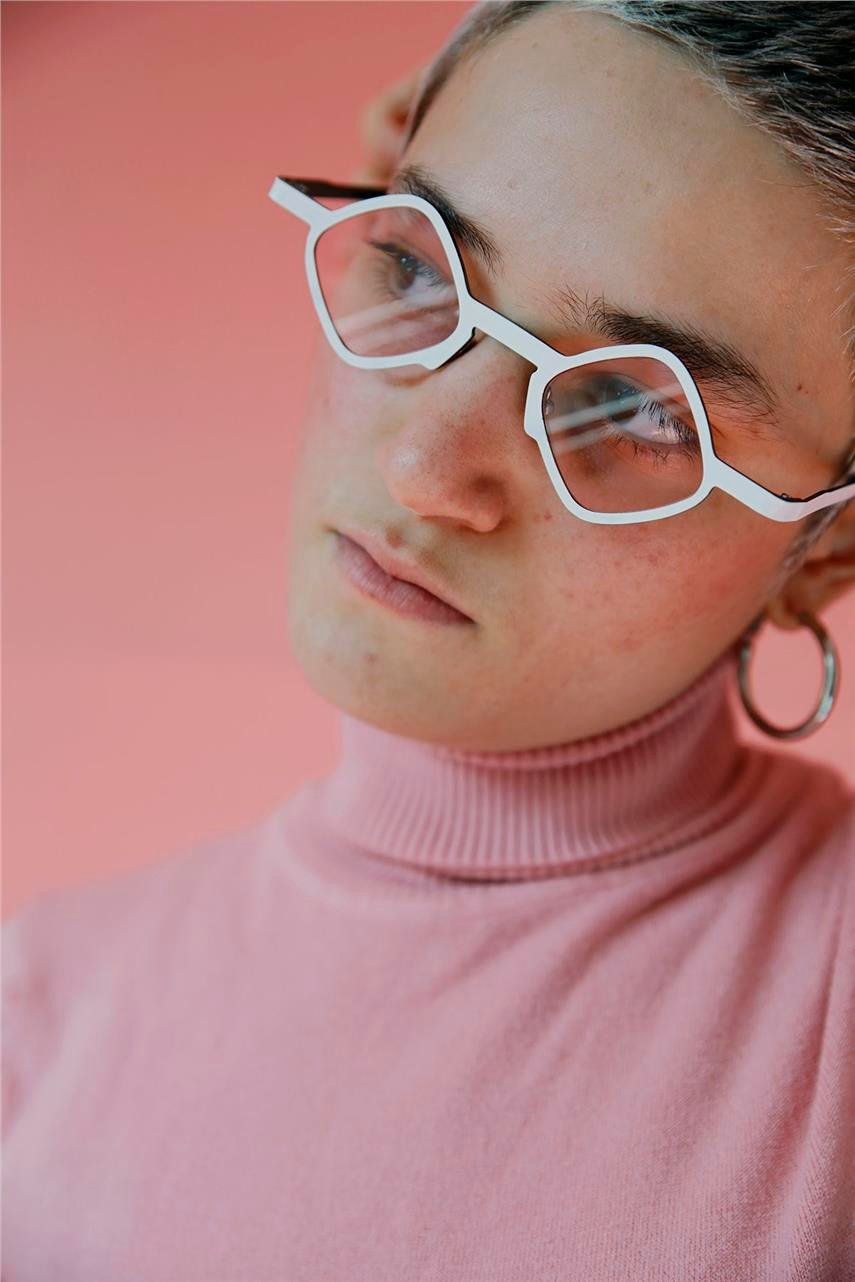 Negar White Pink Güneş Gözlüğü