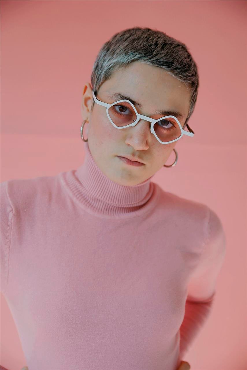 Negar White Pink Güneş Gözlüğü