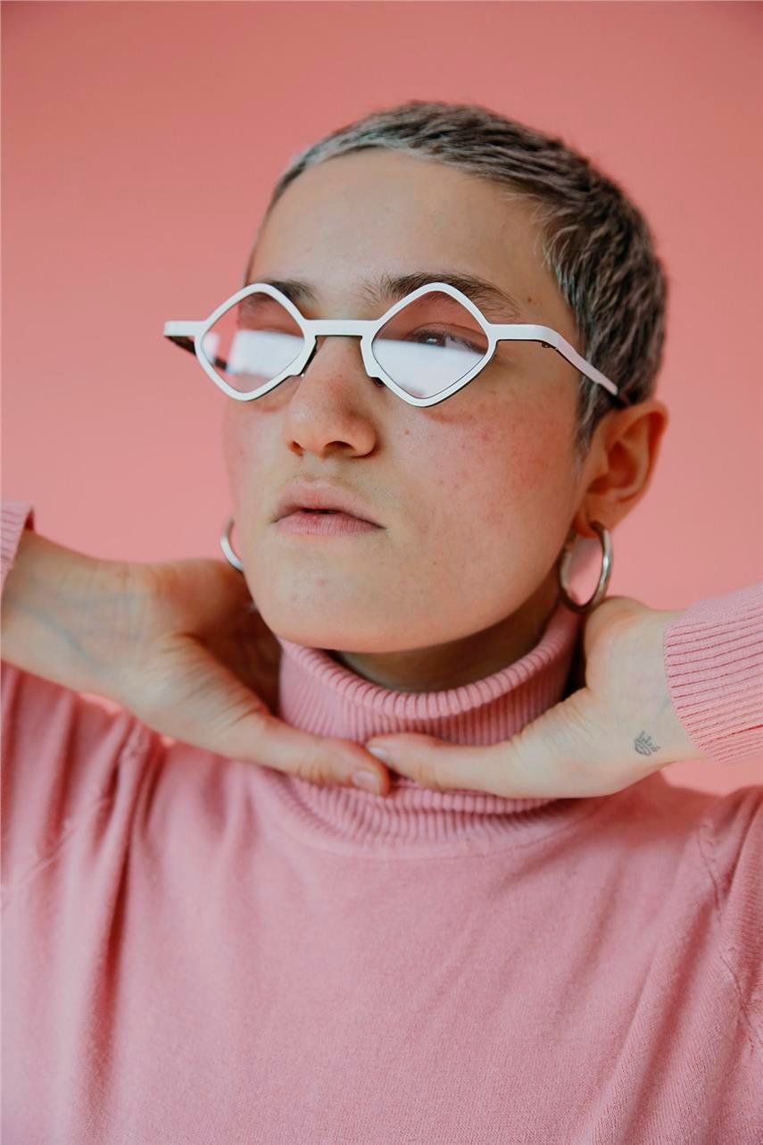 Negar White Pink Güneş Gözlüğü