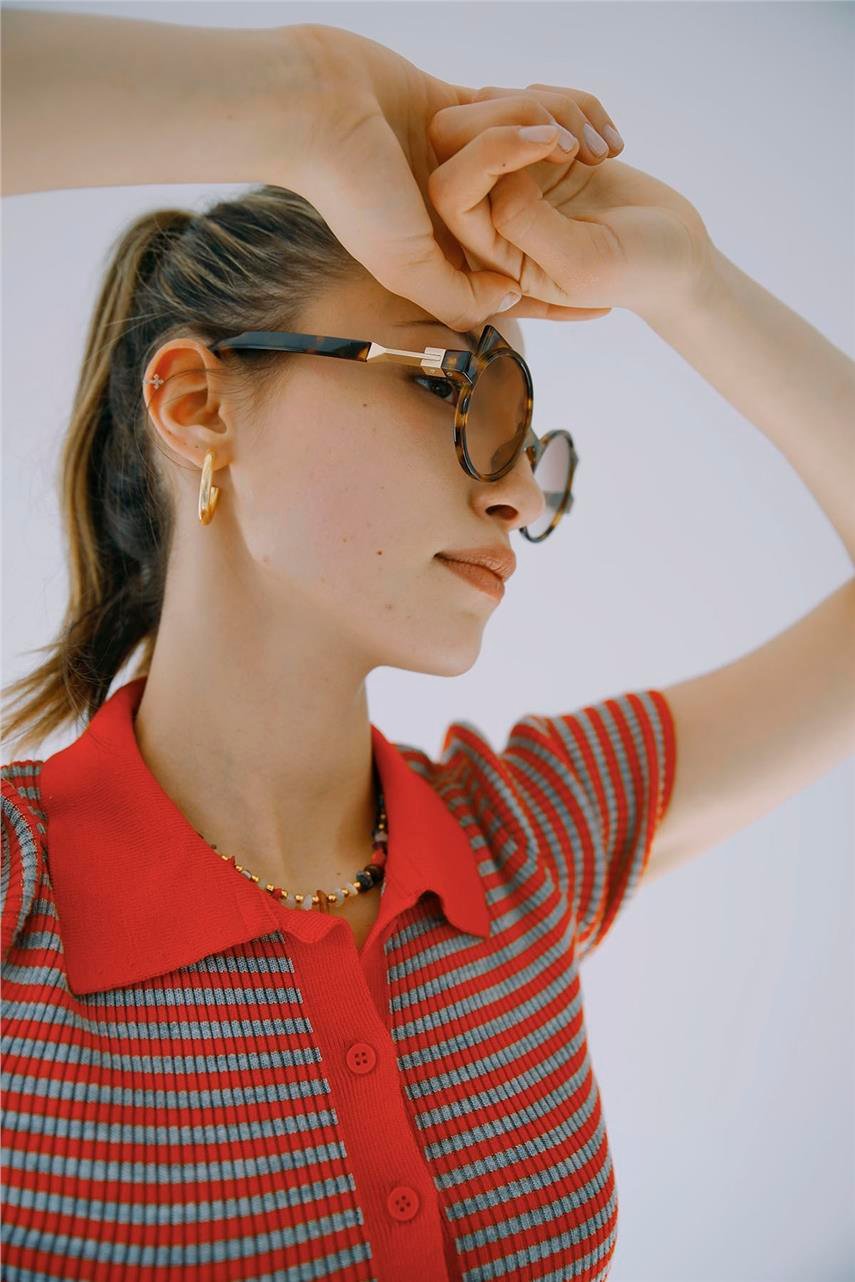 Nevaeh Leopard Güneş Gözlüğü