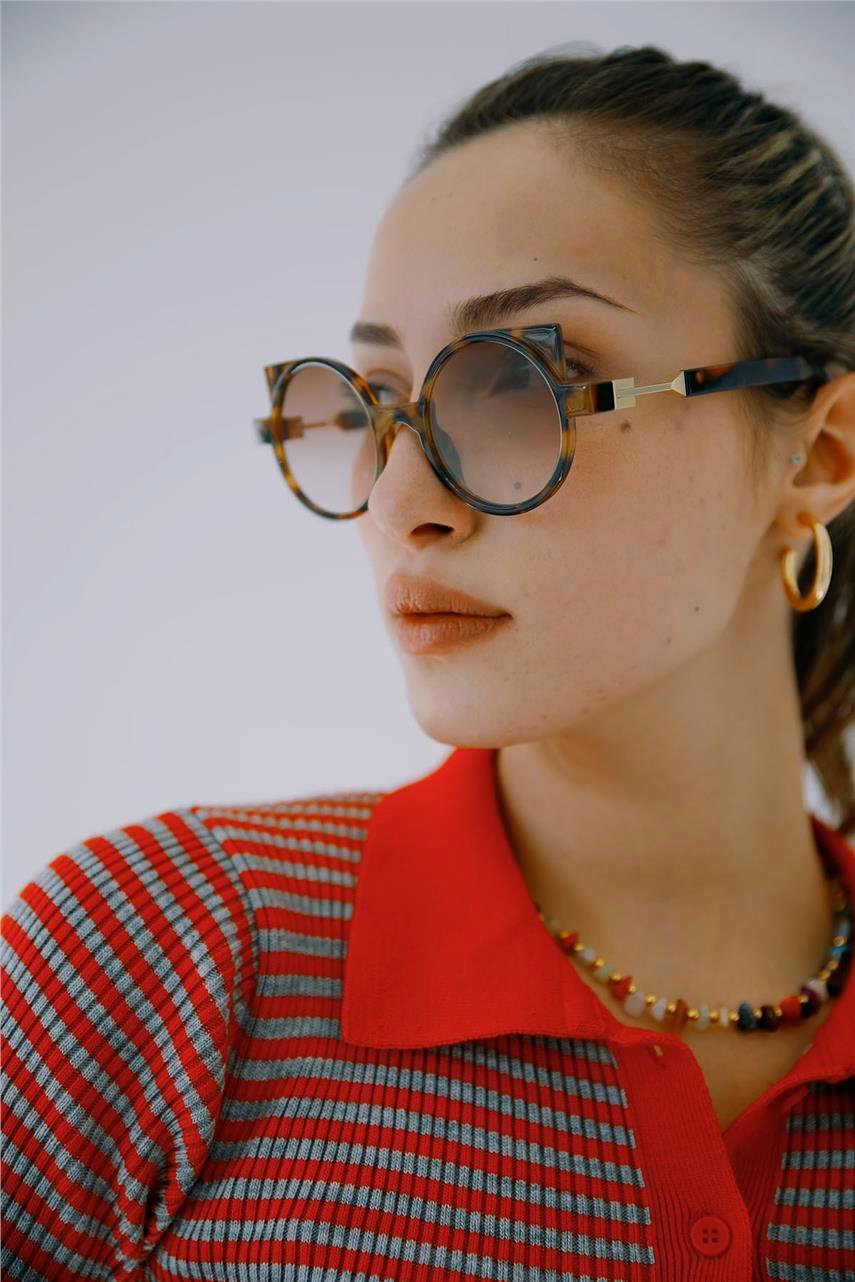 Nevaeh Leopard Güneş Gözlüğü