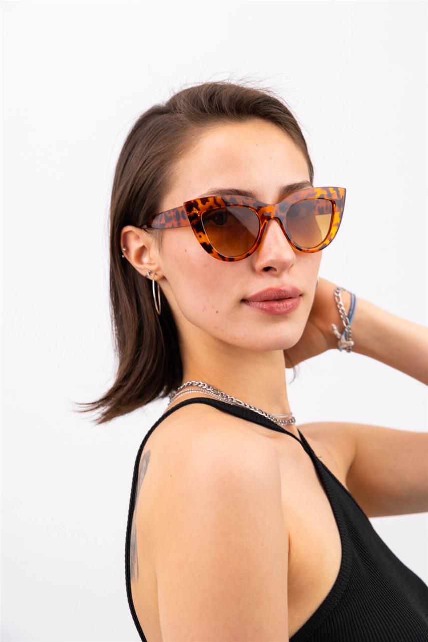 Nia New Leopard Güneş Gözlüğü