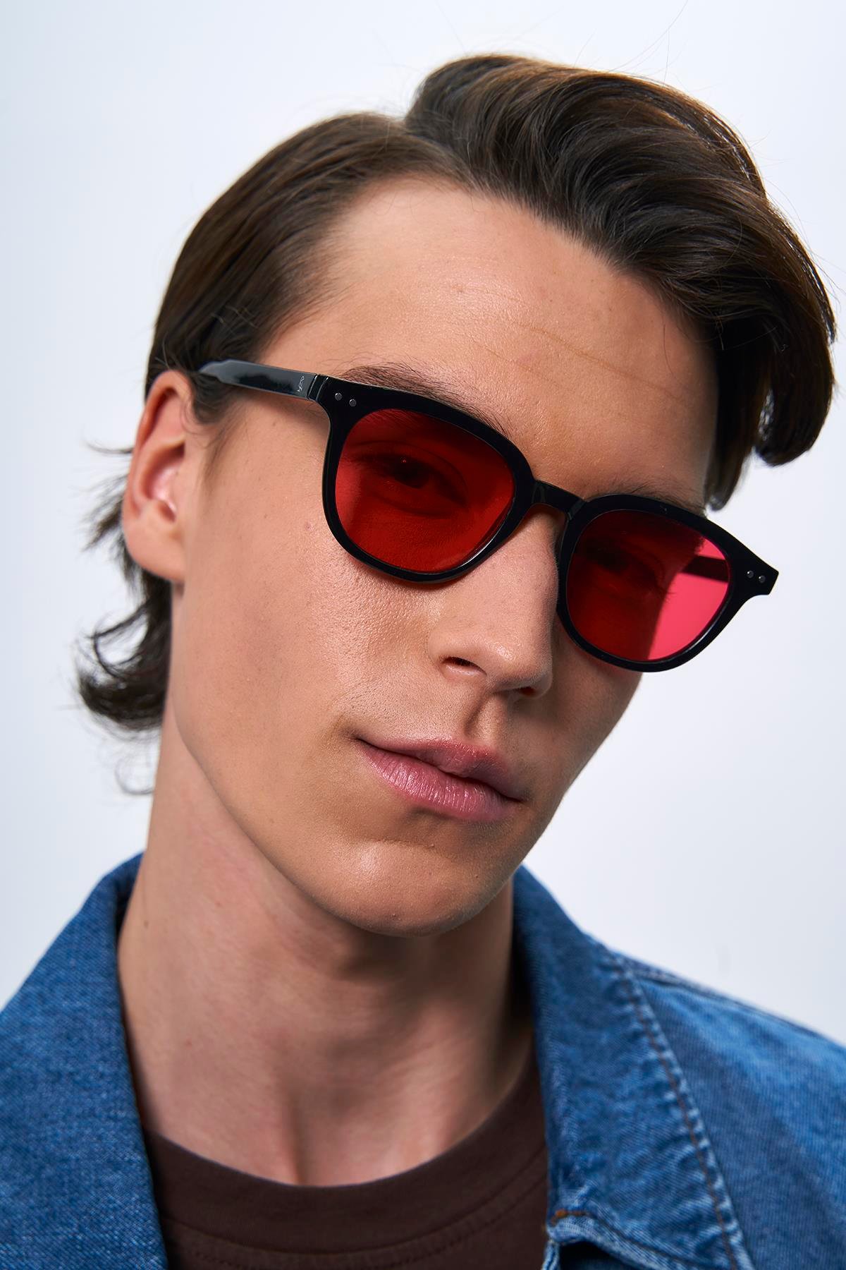 Nova Black Red Erkek Güneş Gözlüğü