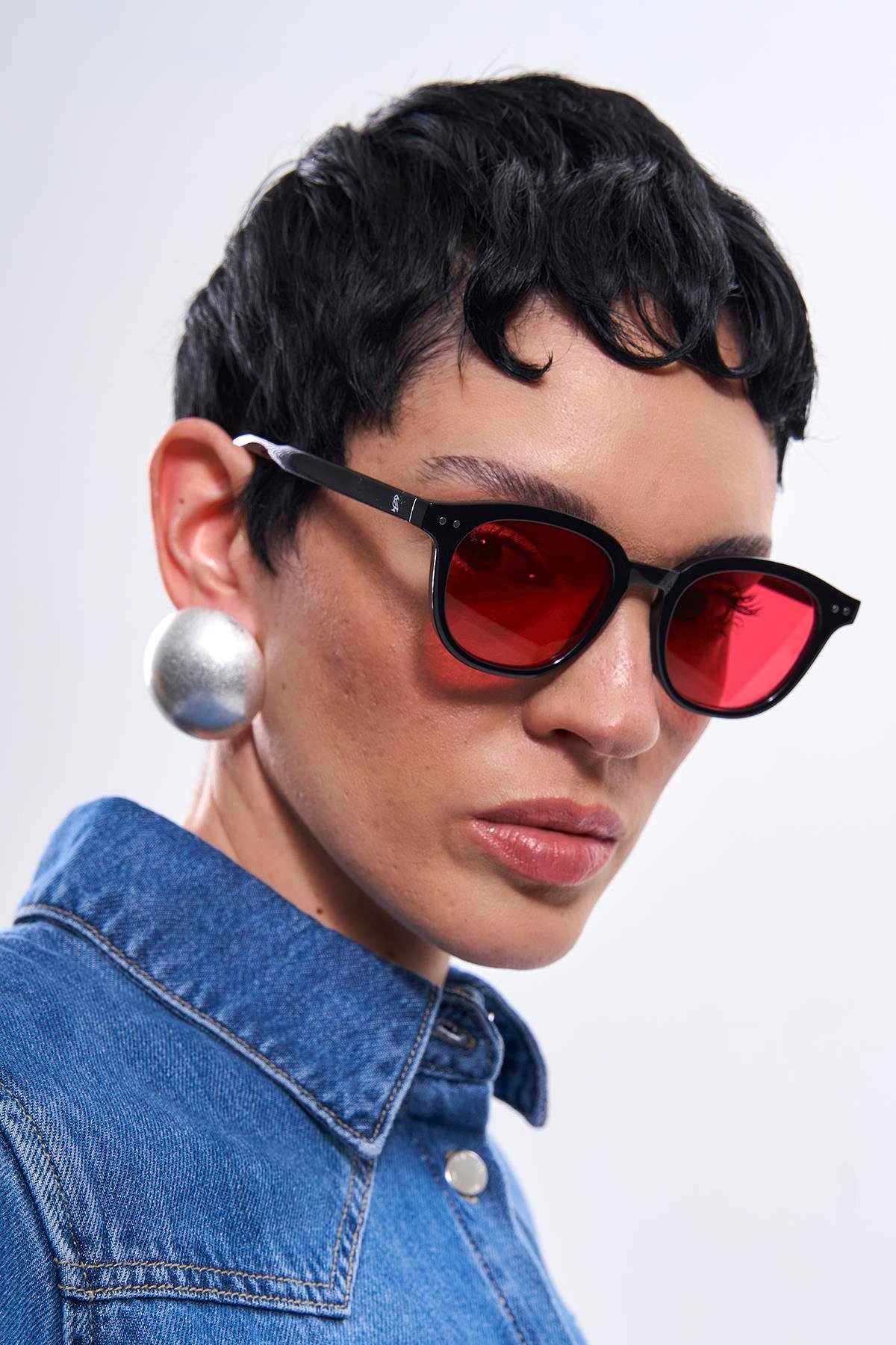 Nova Black Red Güneş Gözlüğü