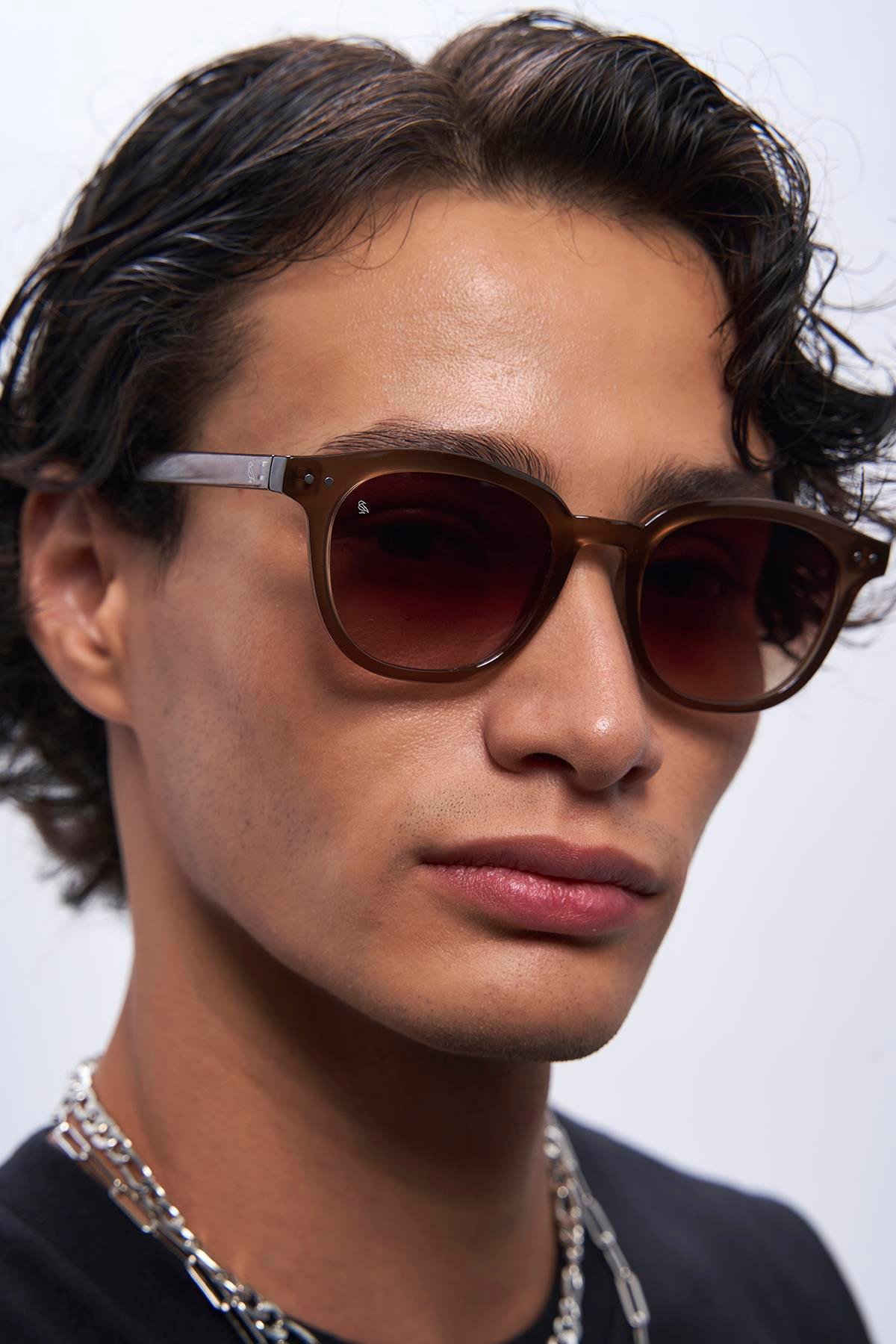 Nova Brown Degrade Erkek Güneş Gözlüğü